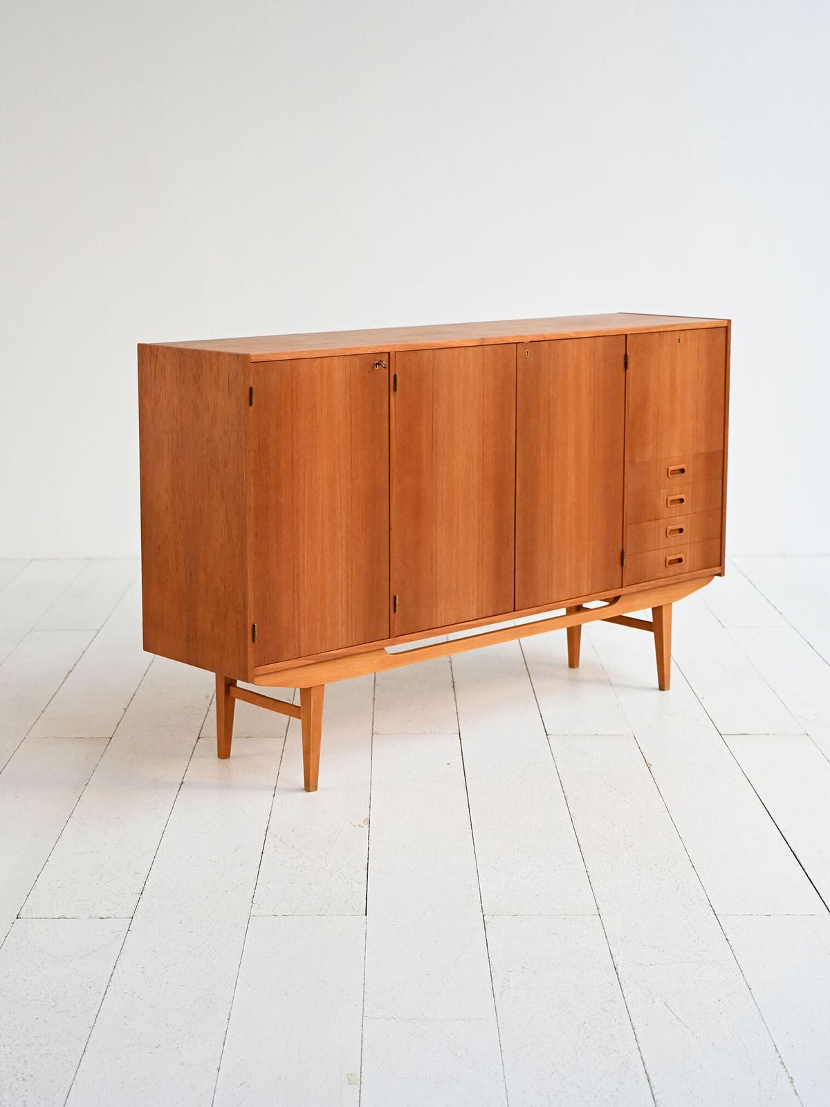 Scandinavian Teak Sideboard, 1950s–60s photo vinterior