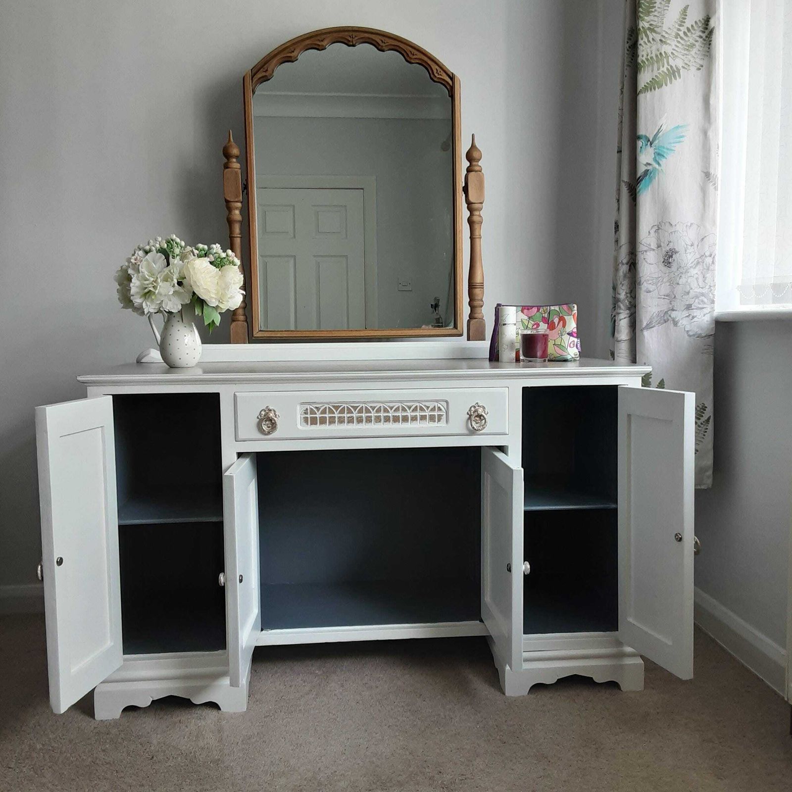 photo furniture Old Charm French Style Dressing Table.