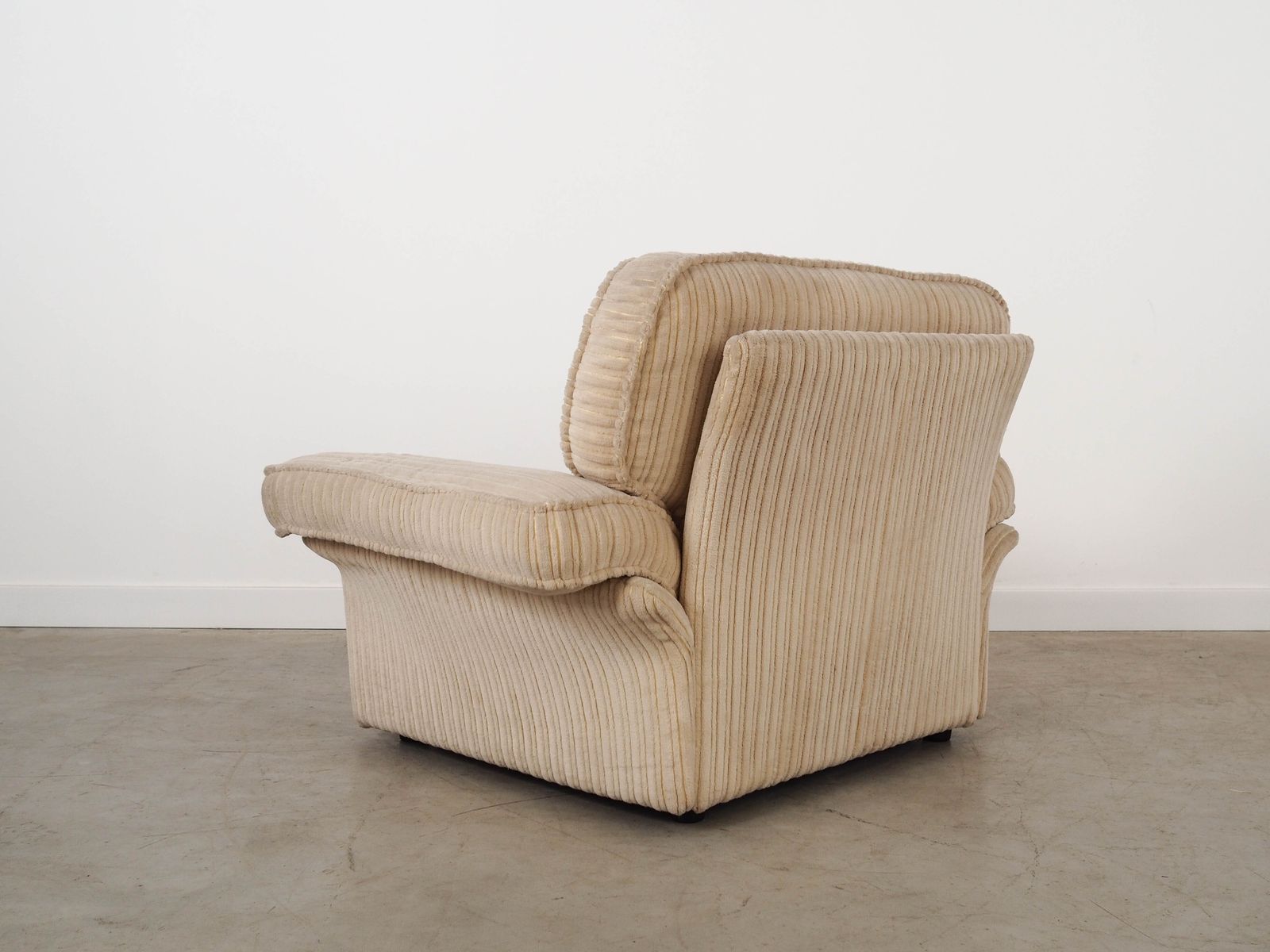 Crème Fauteuil Soffio, Italiaans Design, Jaren 1970, Geproduceerd Door Doimo photo 889.0