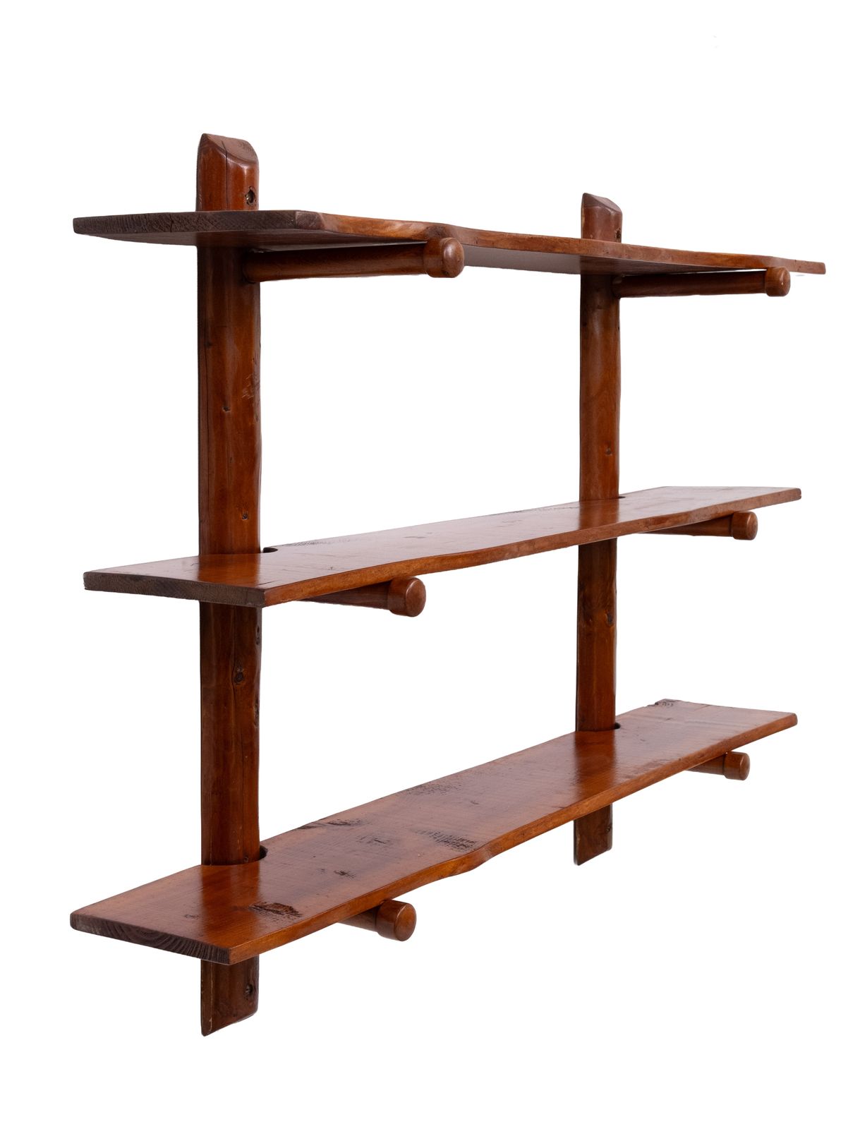 Driedelige Hangboekenkast In De Stijl Van George Nakashima Studio, Ca. Jaren 1950, Vs