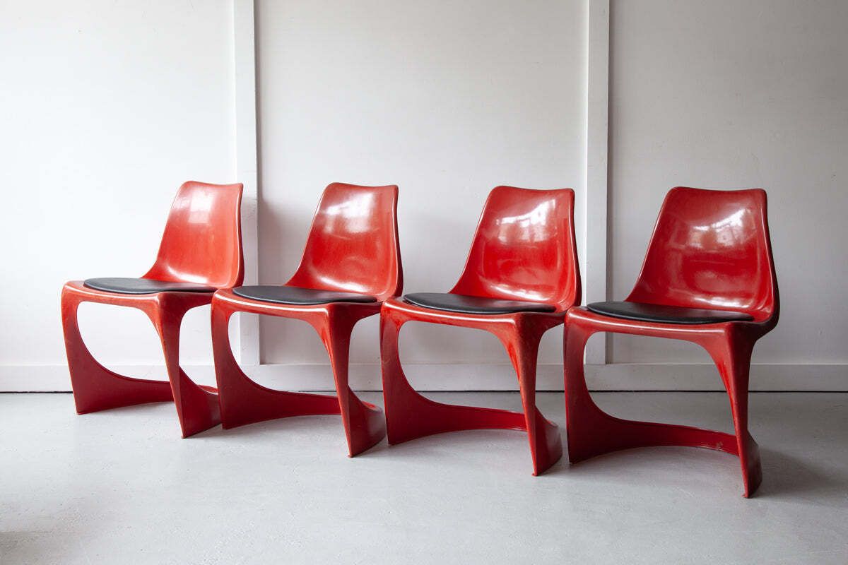 Set Of Four Dining Chairs By Steen østergaard photo furniture