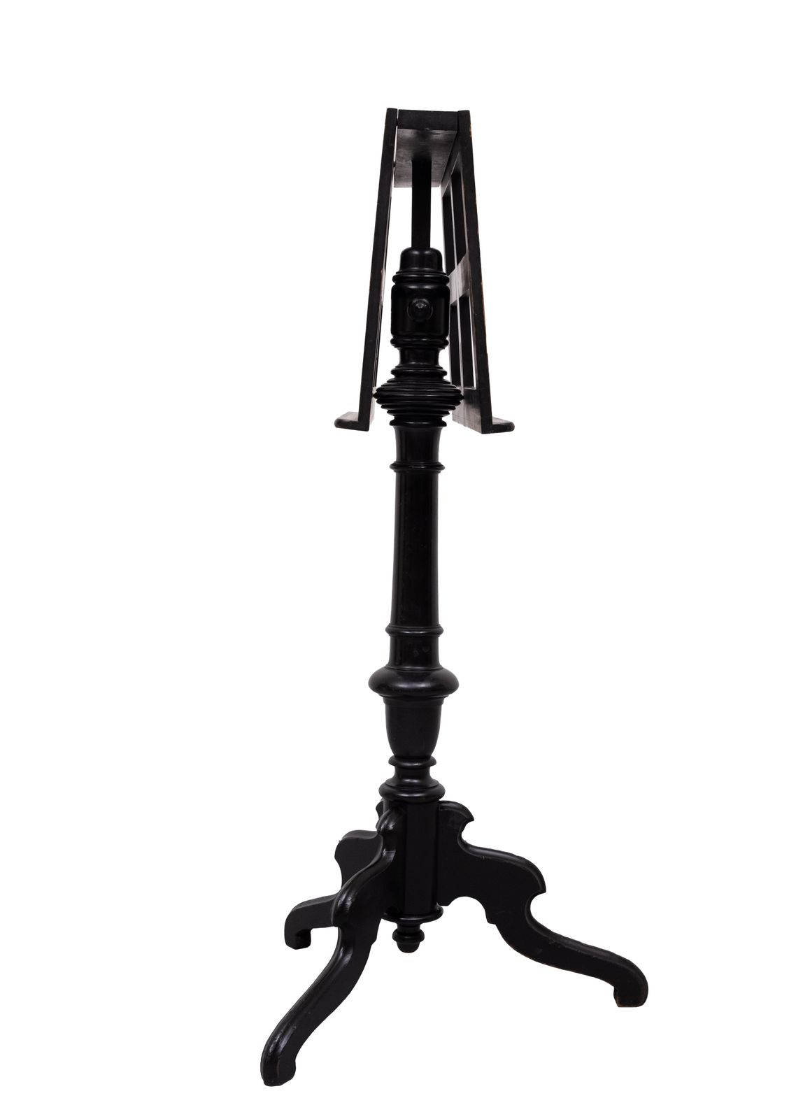 Geëboniseerde Duet Notenstandaard, Duits Hout, Antiek Uit De Jaren 1880 photo vinterior