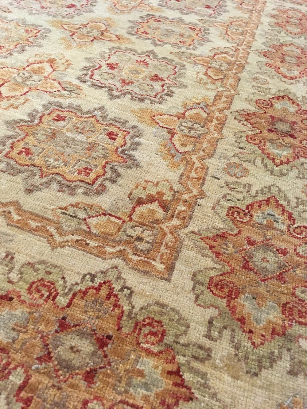 Afghan Sultanabad Rug 1.55m X 0.99m photo Textiles