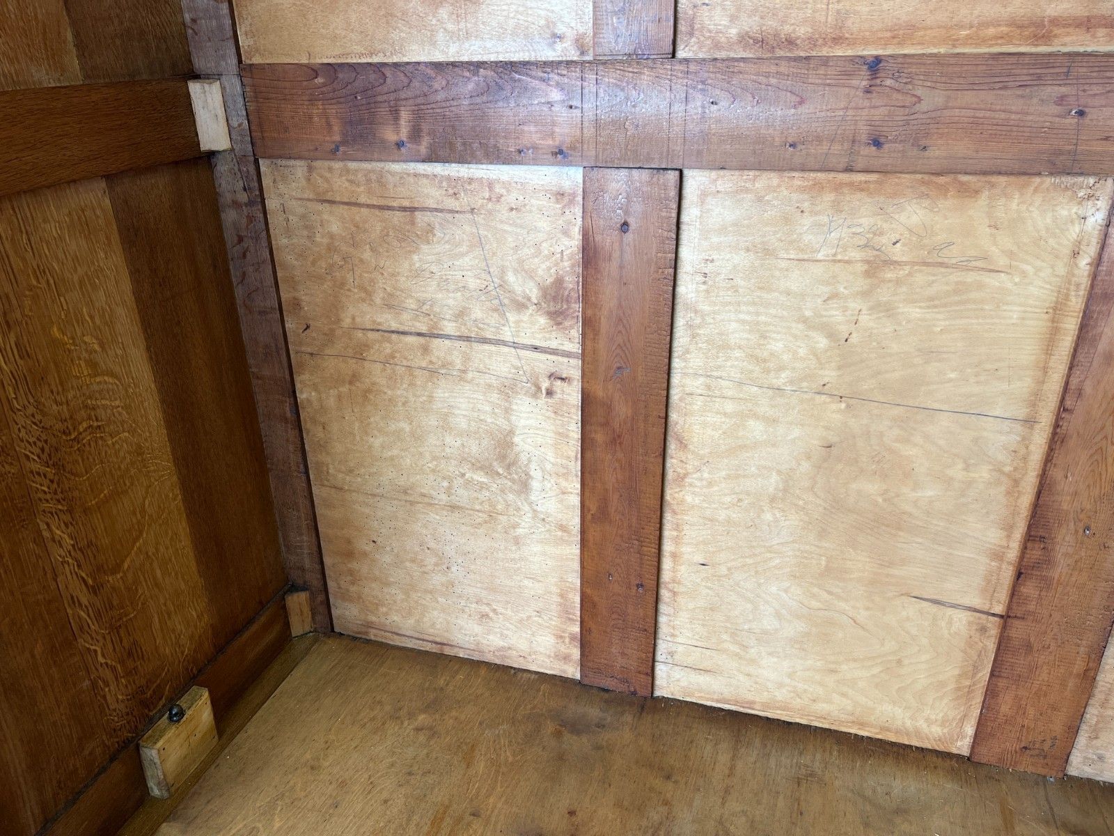 749.0 Wardrobe Antique French Style Oak Two Door Carved Armoire Cabinet Lot 6143 photo