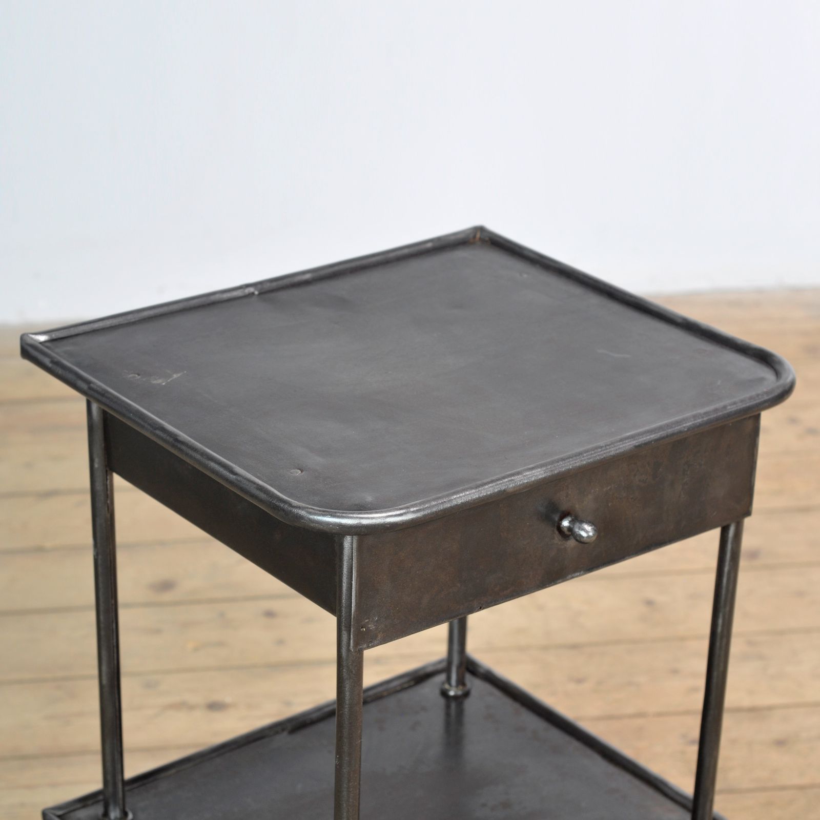 Set Of Iron Bedside Tables, 1910s photo 895.0