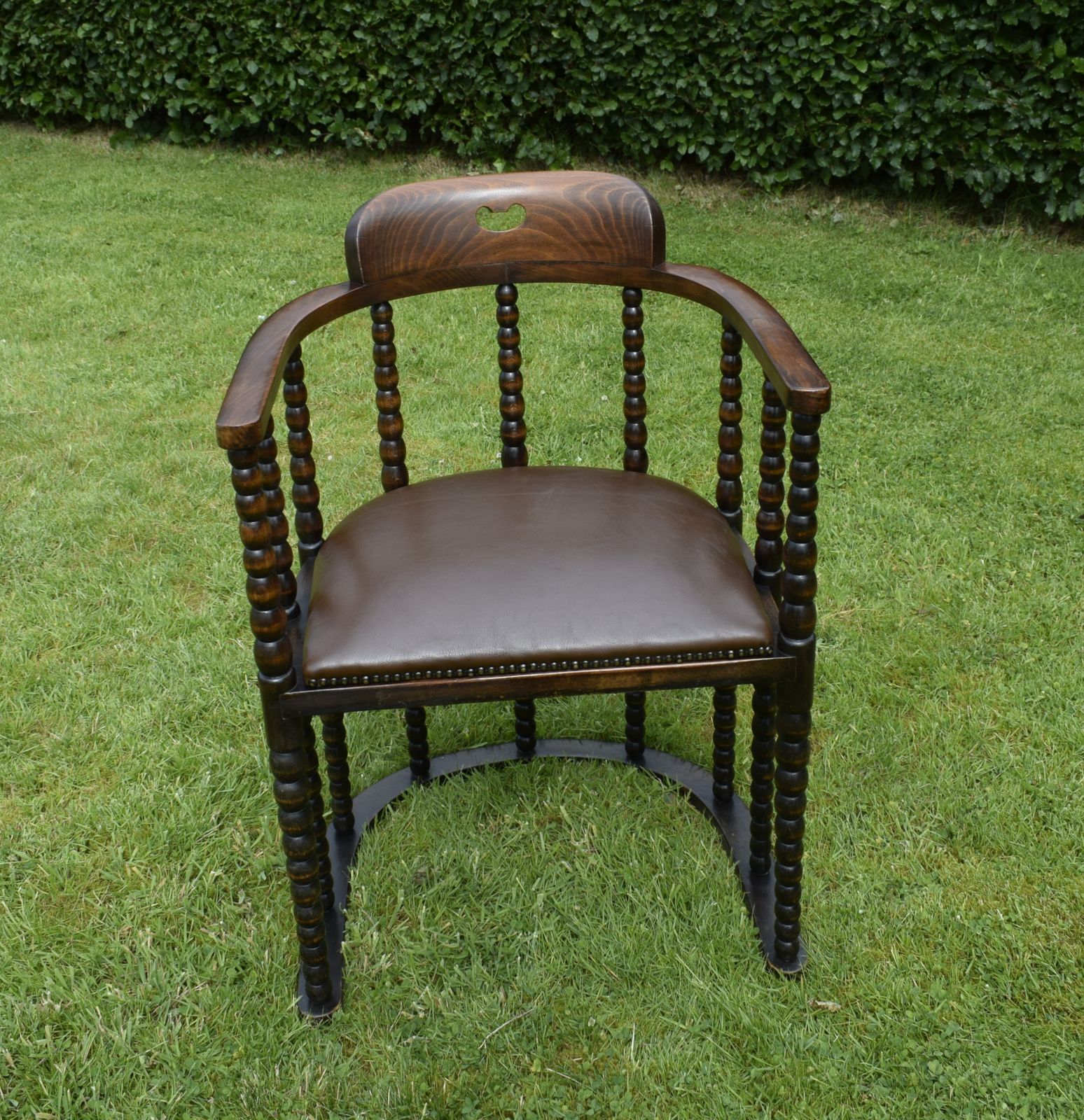 Furniture Early 20th Century Desk Chair, 1900s photo
