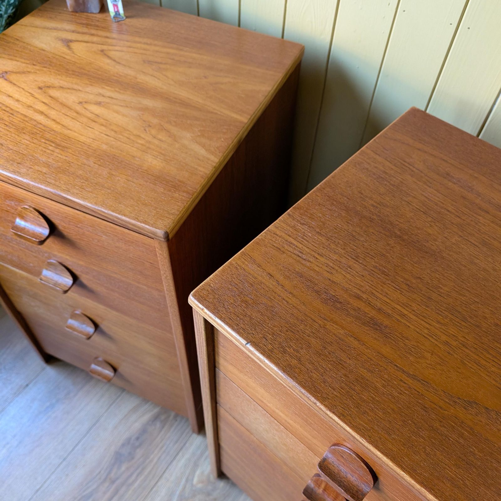 Pair Of Stag Cantata Bedsides, 1960s photo vintage