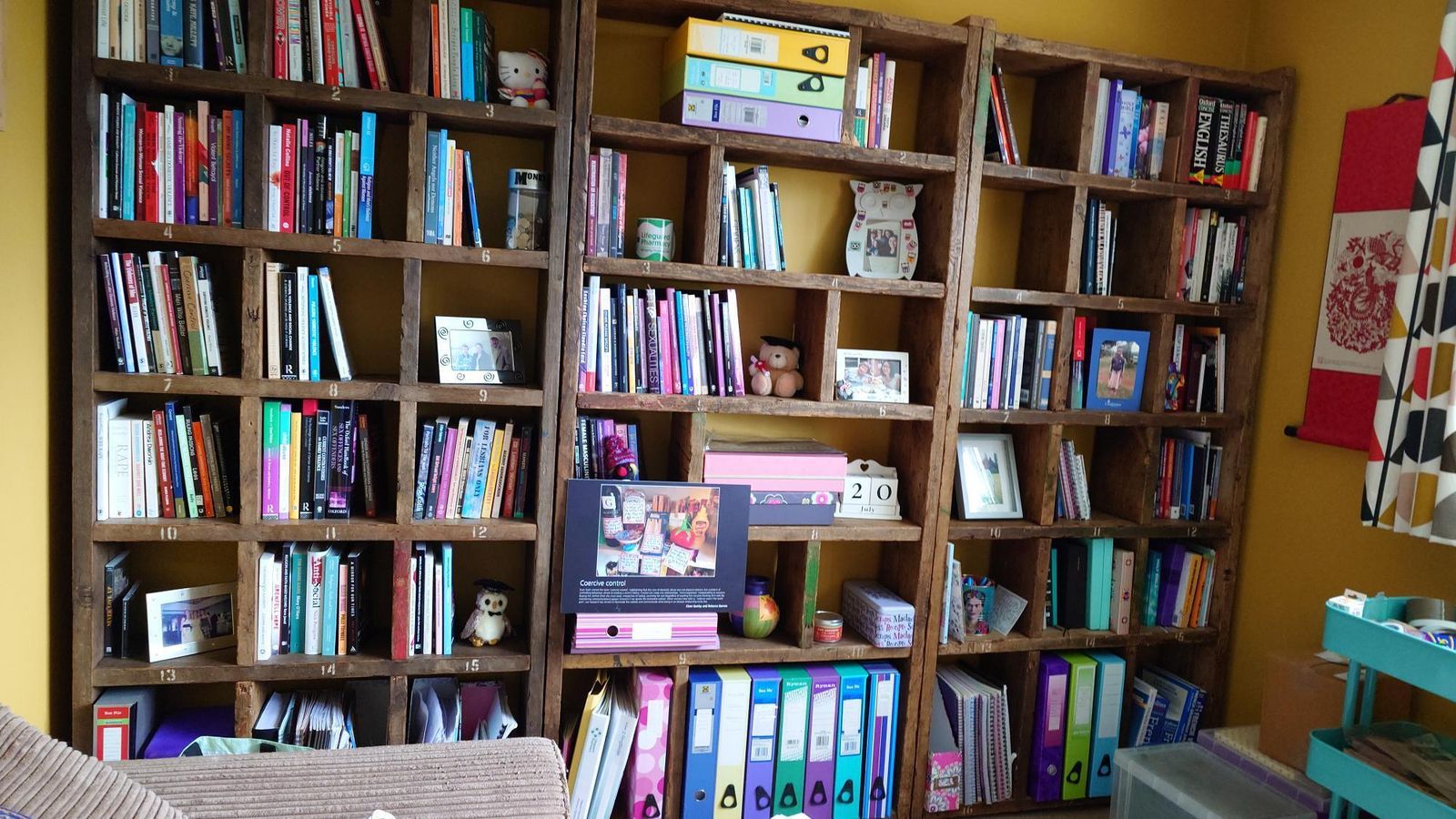 Bespoke Reclaimed Wood Furniture Made To Order Shelving Bookcases Units Built In Alcove 10 photo vintage
