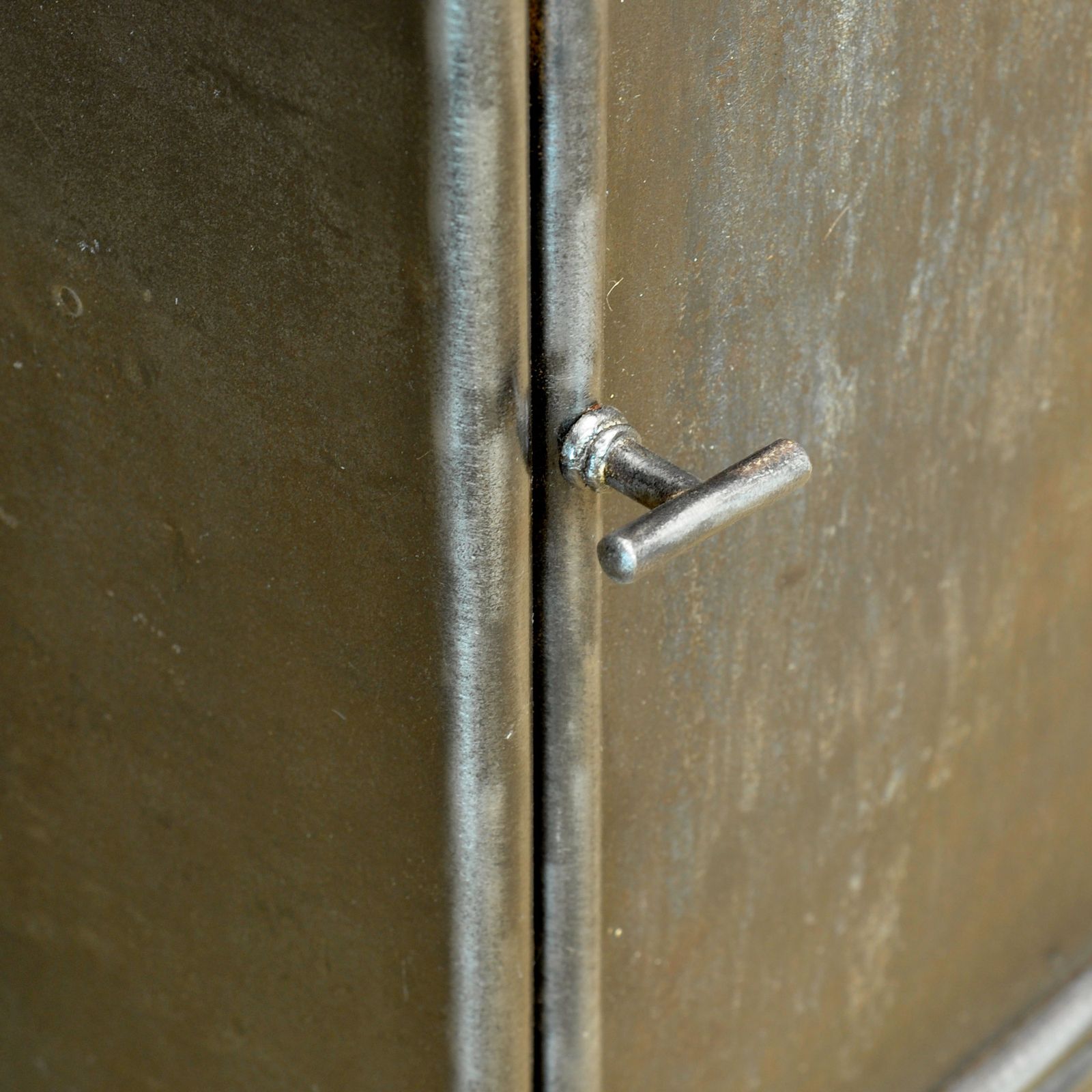Iron Bedside Table, Circa 1920 photo buy