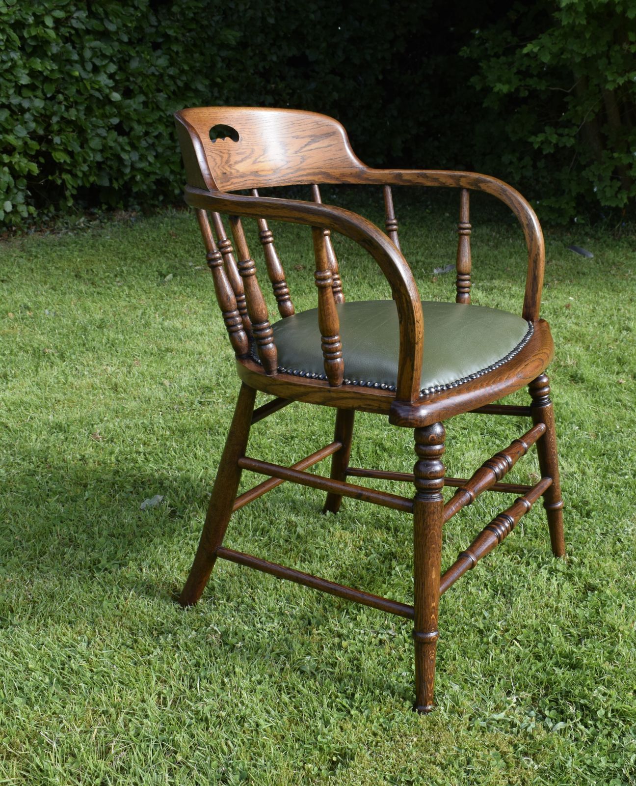 photo vinterior Early 20th Century Oak Desk Chair