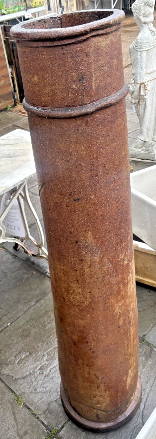 Antique Victorian Very Tall Cannon Chimney Pot photo for sale