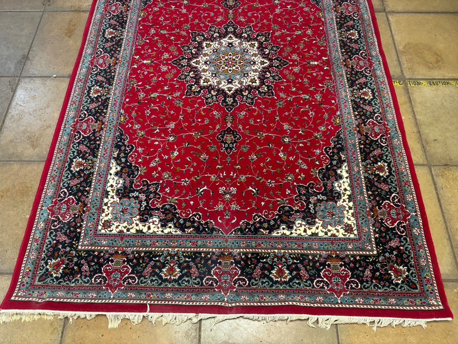 1990's Handmade Hand Knotted Shahin Large Rug photo furniture