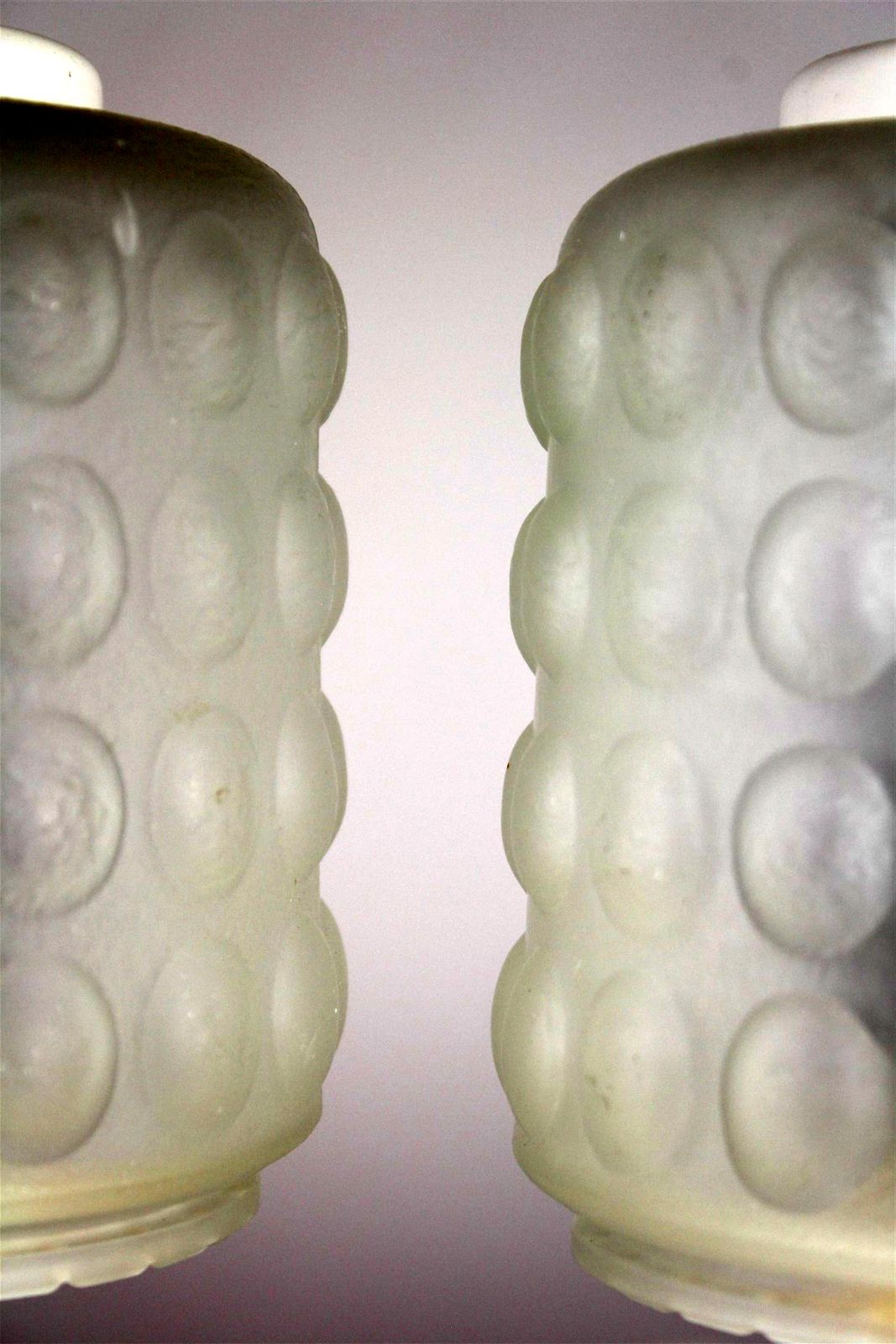 Pair Of Space Age Table Lamps By Elektroinstala Děčín, Czechoslovakia, 1970s photo vintage