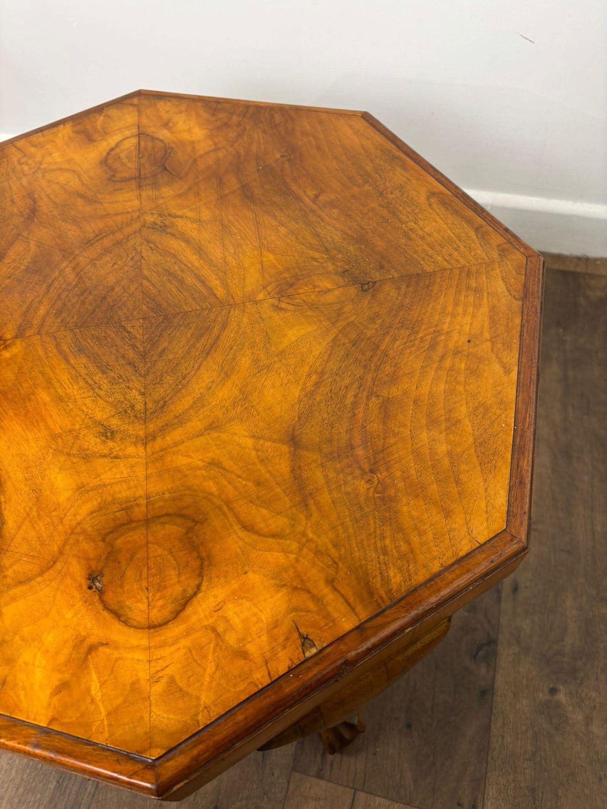 Art Deco Octagonal Claw & Ball Coffee Table photo vinterior