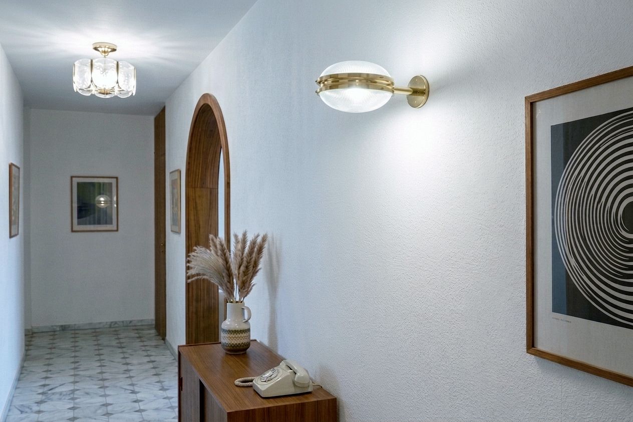 Artemide Wall Lamp Mod. Sigma Wall   Design S. Mazza '60 photo for sale