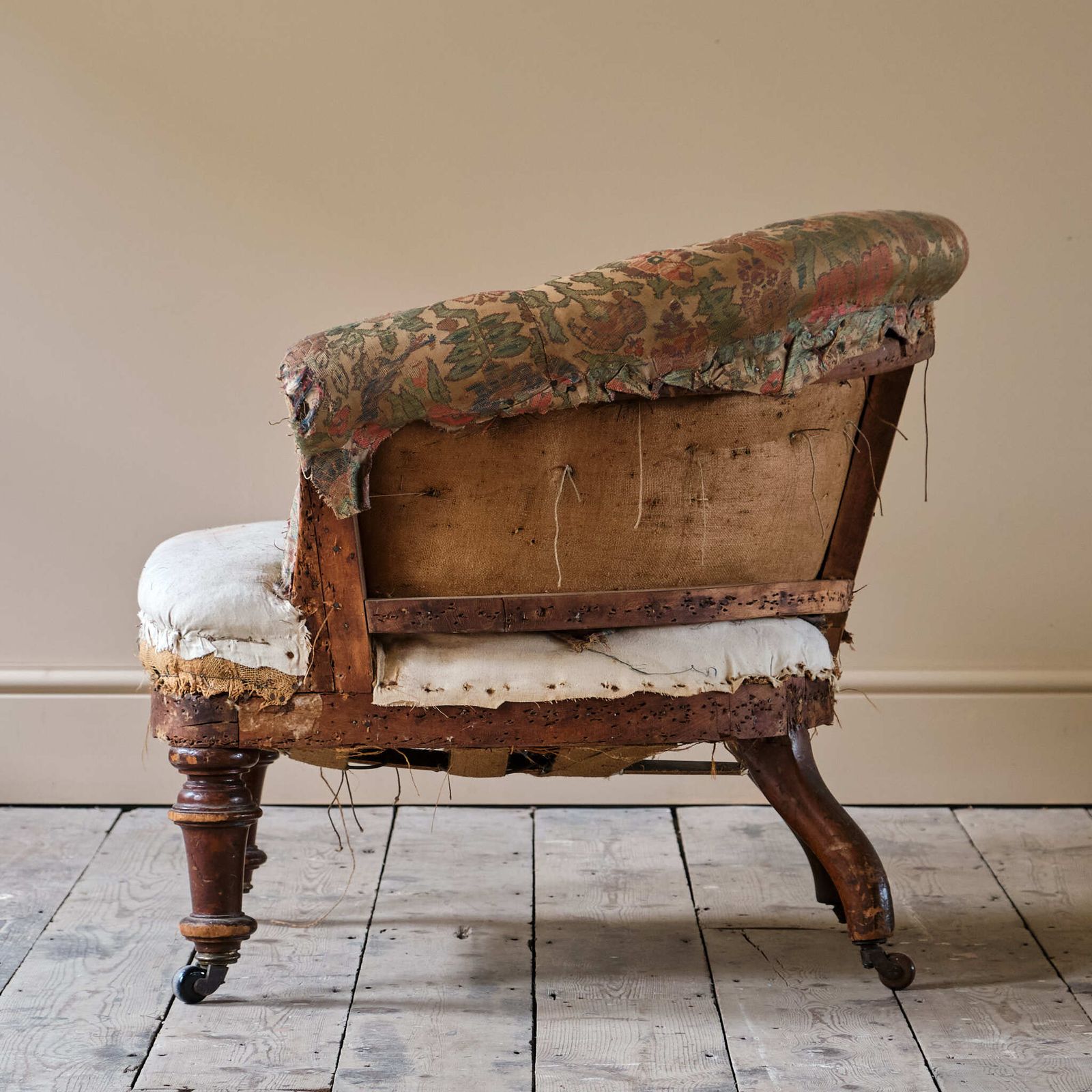 19th Century Tub Back Armchair photo vintage