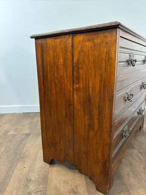 photo vinterior Edwardian Satinwood Chest Of Three Drawers