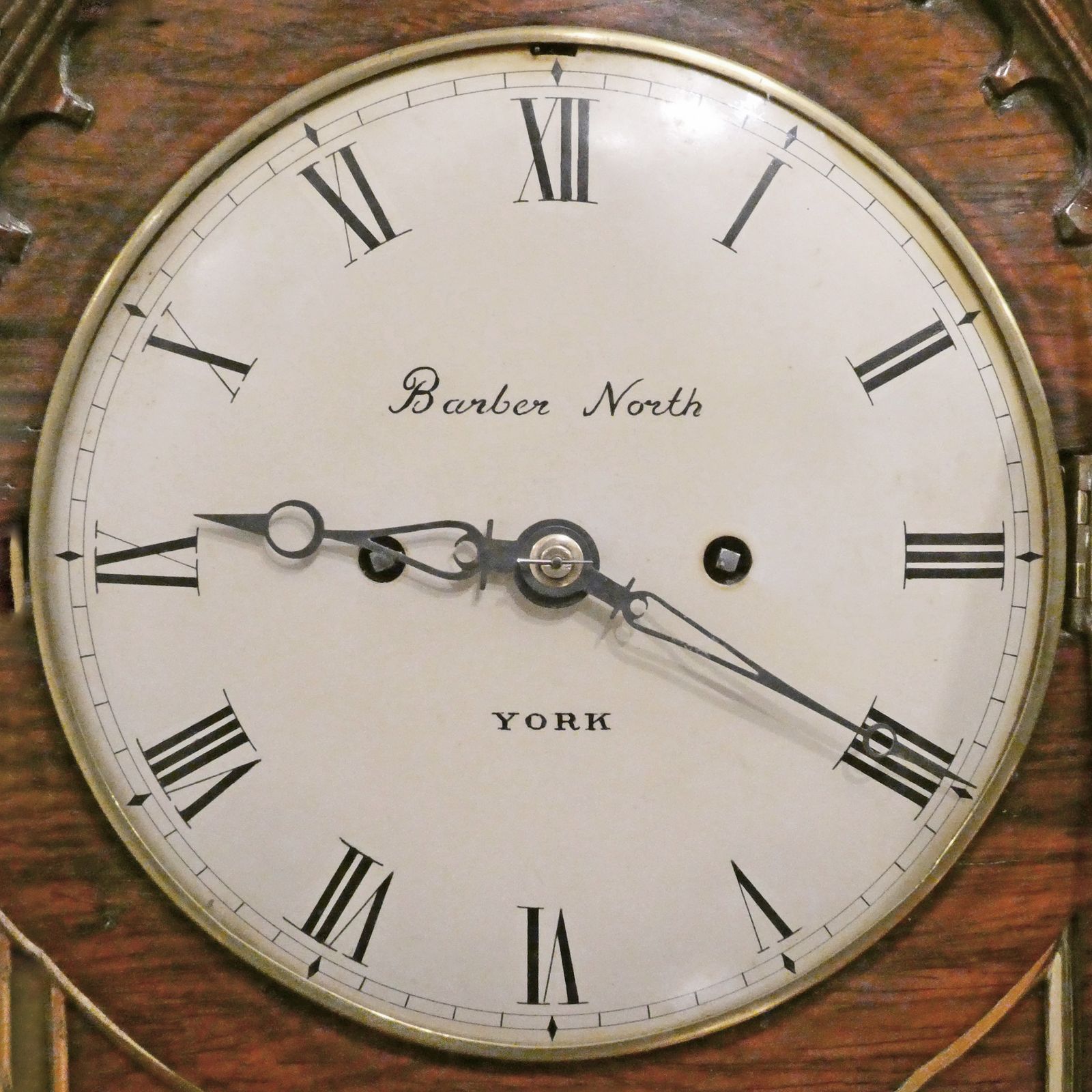 William IV Rosewood Gothic Revival Bracket Clock By Barber & North Of York photo for sale