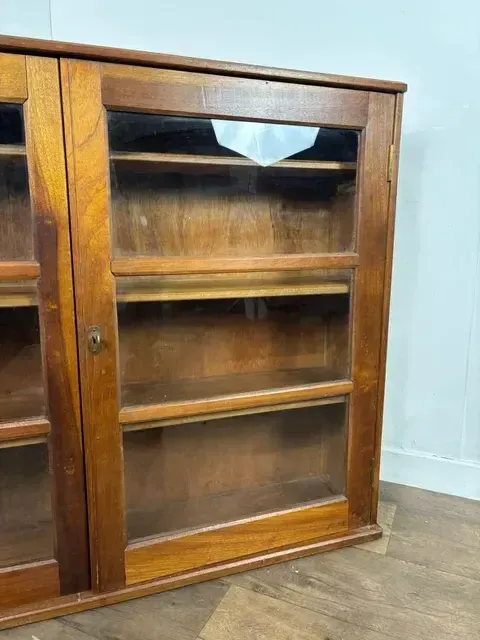 photo vinterior Mid Century Teak Glazed Bookcase