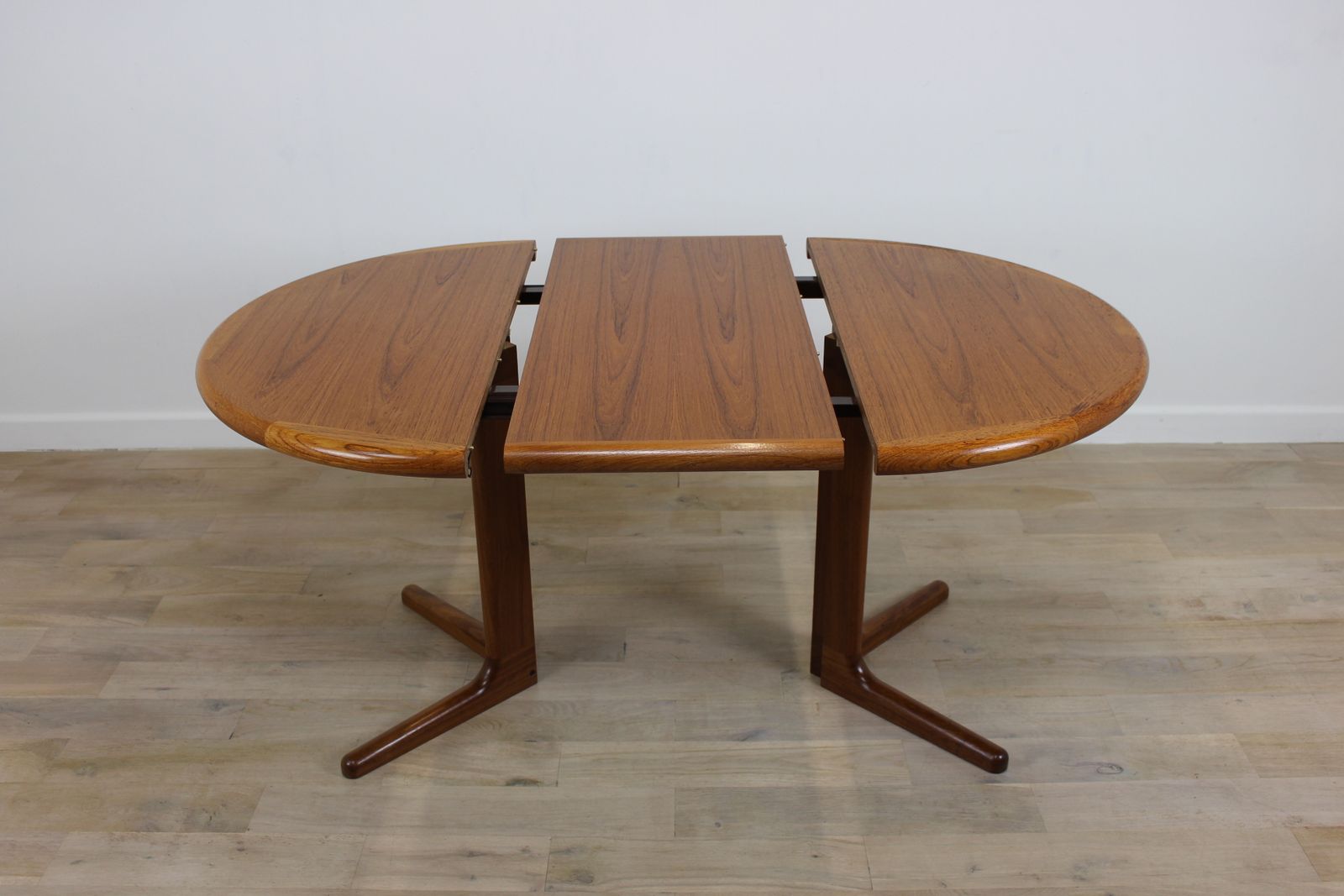 Laurits M Larsen Teak Dining Table Extends To Seat 8 photo 575.0