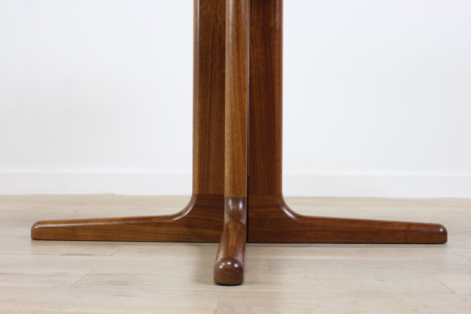Laurits M Larsen Teak Dining Table Extends To Seat 8 photo vinterior