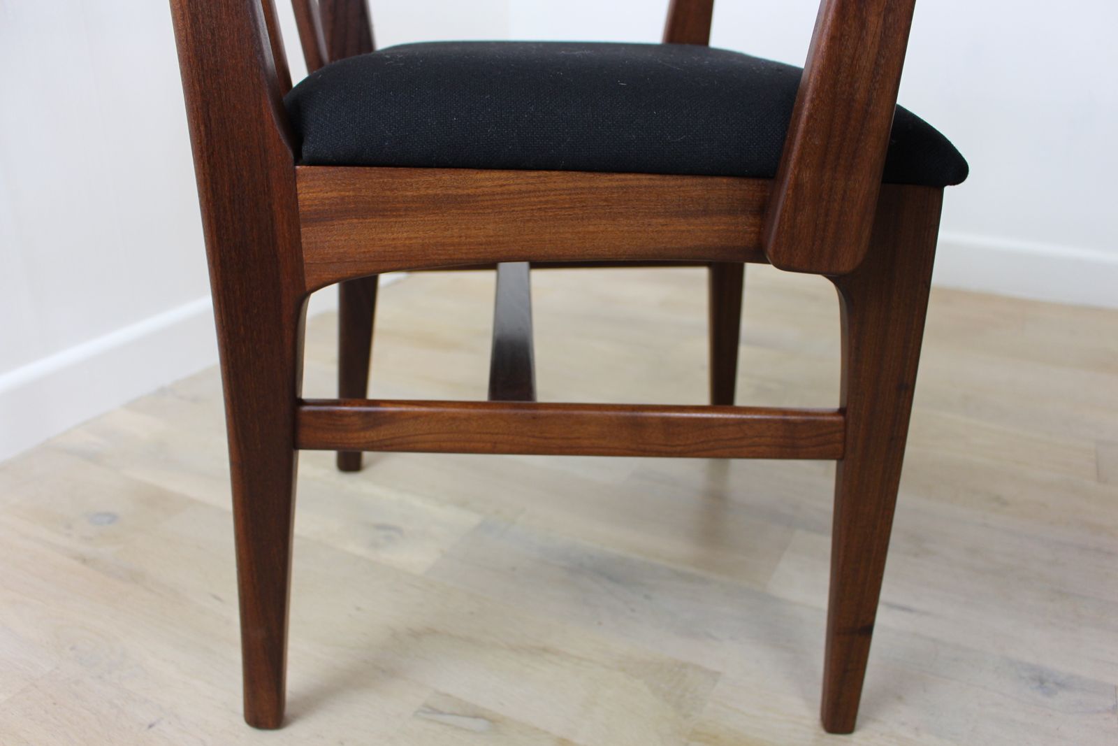A Younger Volnay Afrormosia Table And 6 Chairs Designed By John Herbert photo vintage