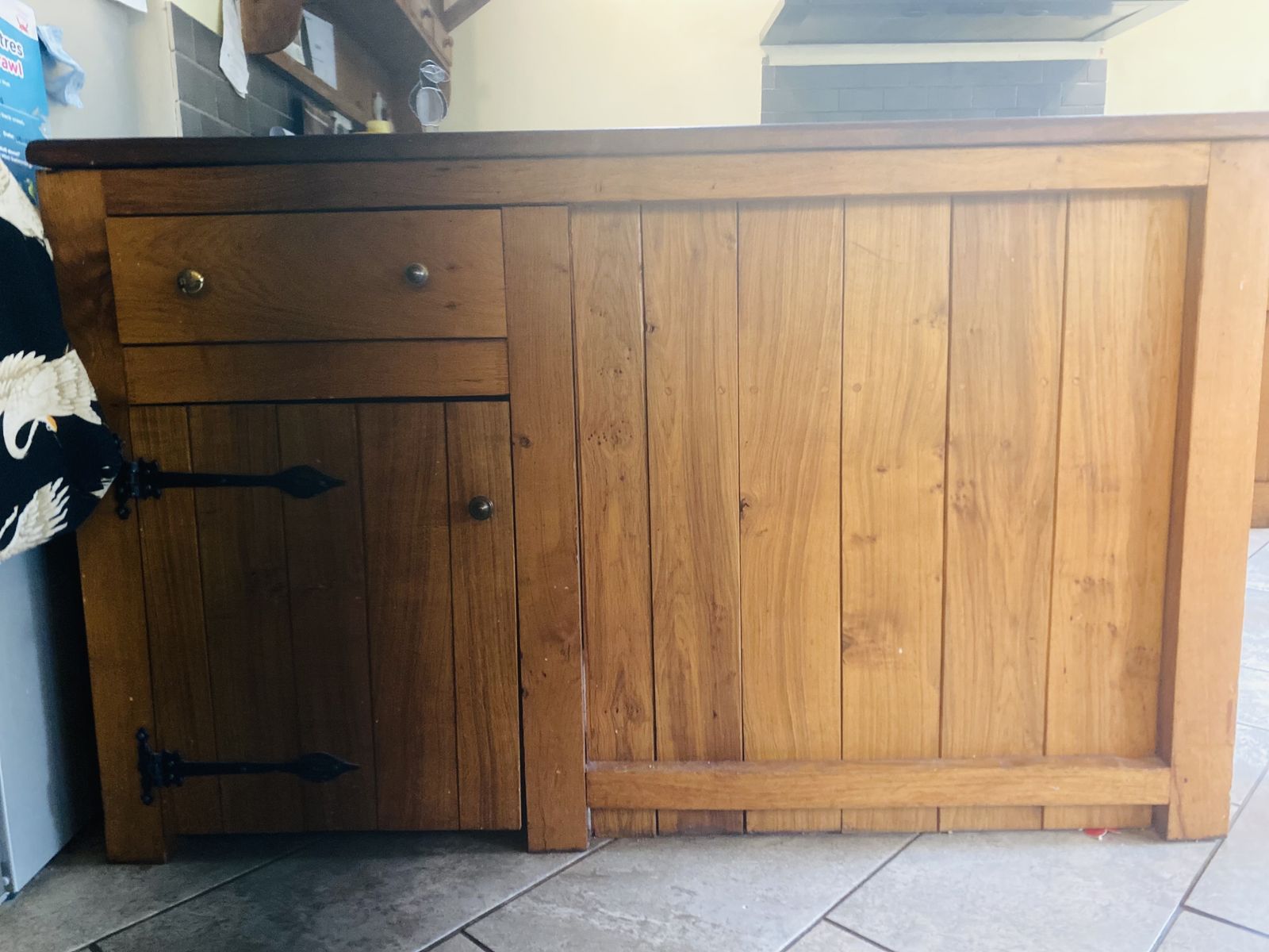 Solid Wood Kitchen Island