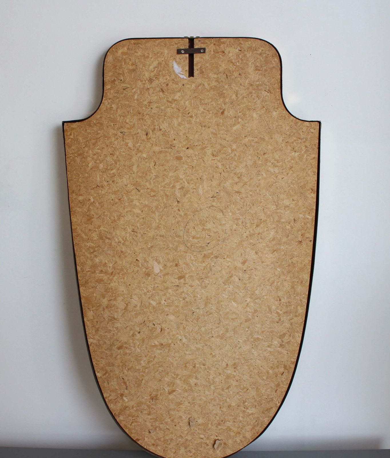 photo vinterior Vintage Italian Wall Mirror With Beading (Circa 1960s)   Large