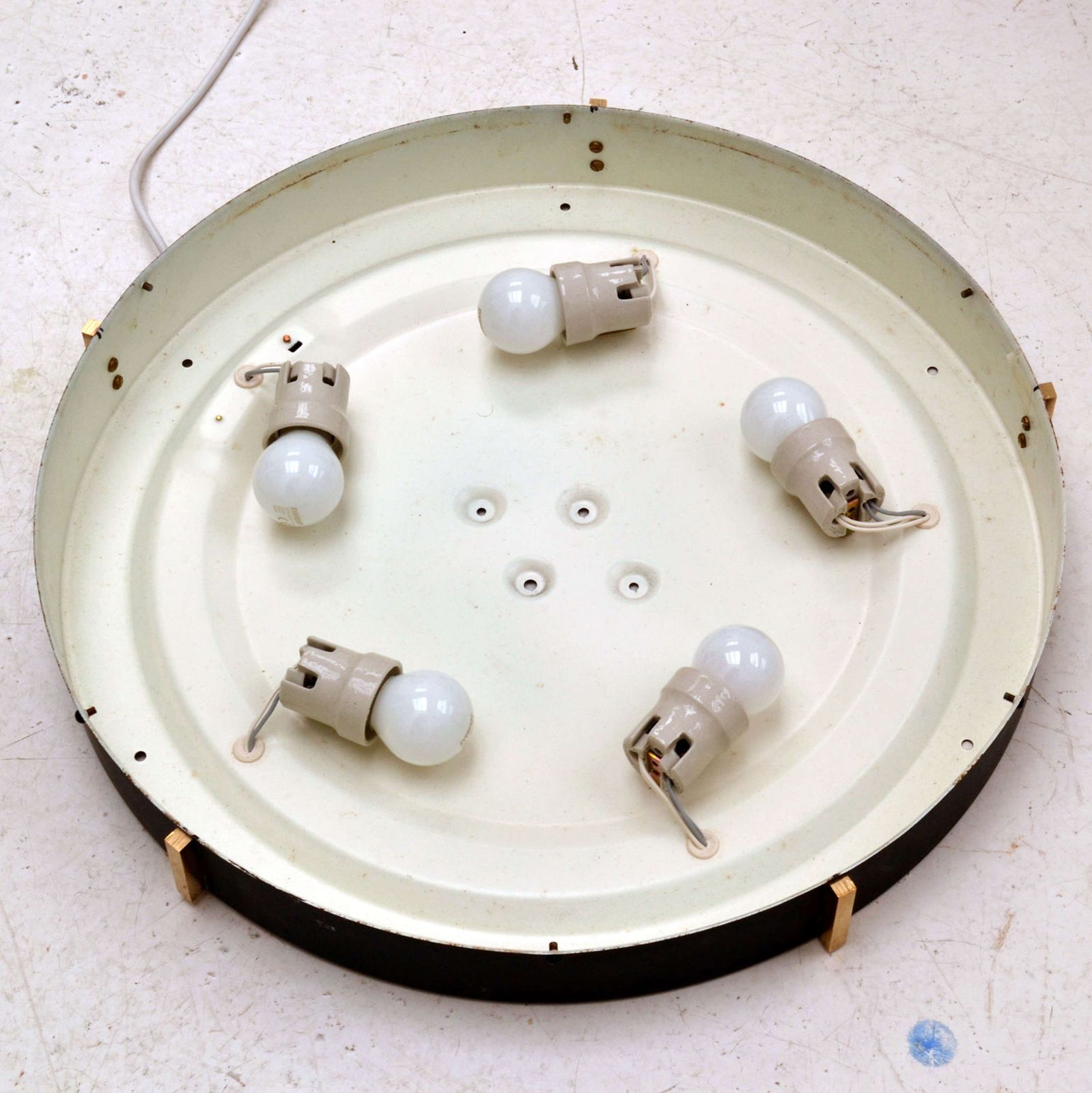 photo for sale Large Flush Mount Glass Pendant Lights By N Leuchten