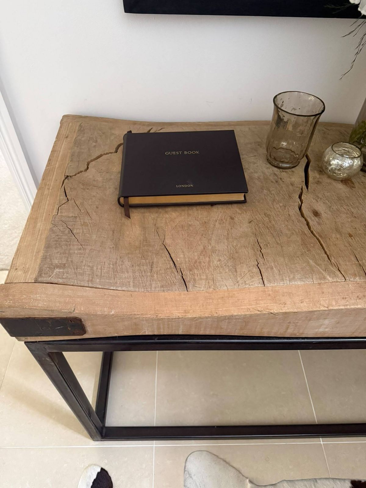 Butcher Block Console photo furniture
