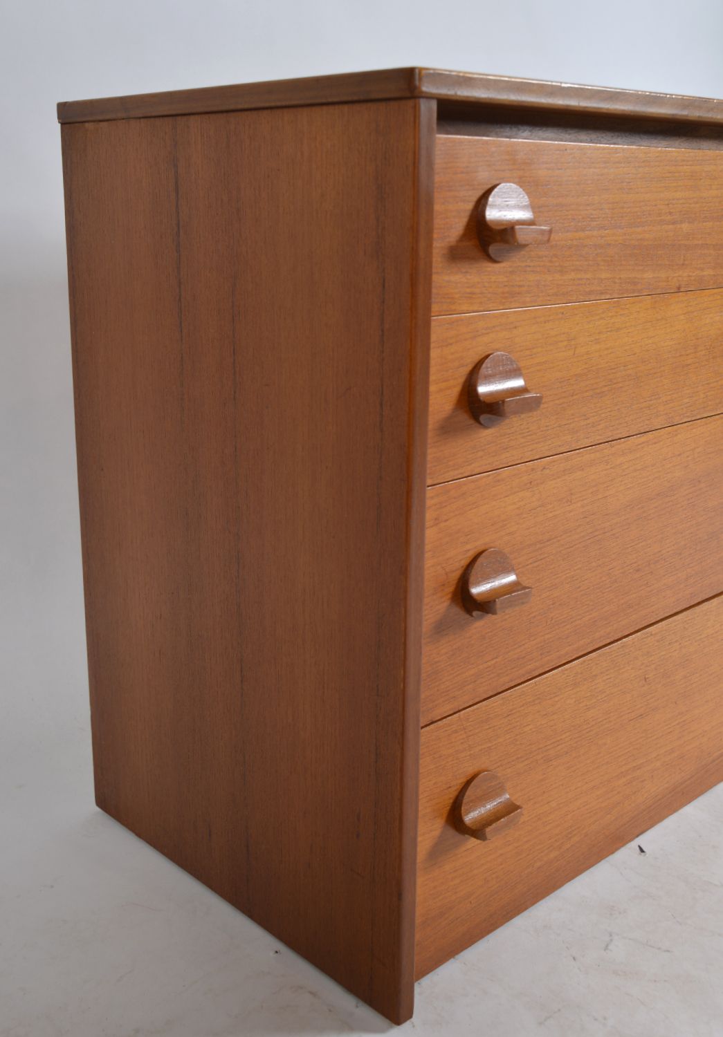 Furniture Midcentury 1960s Teak Chest Of Eight Drawers Stag Cantata Range By Ron Carter Uk photo