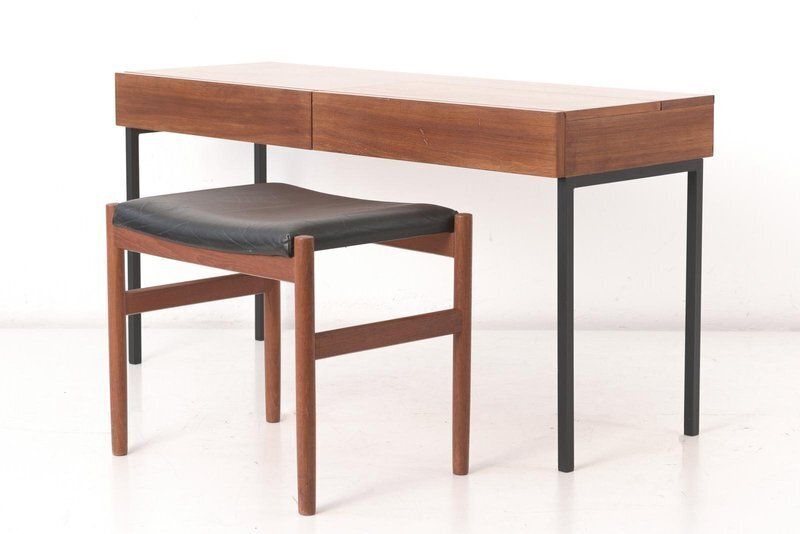 Make Up Dresser In Walnut From Wk Möbel, Germany, 1960