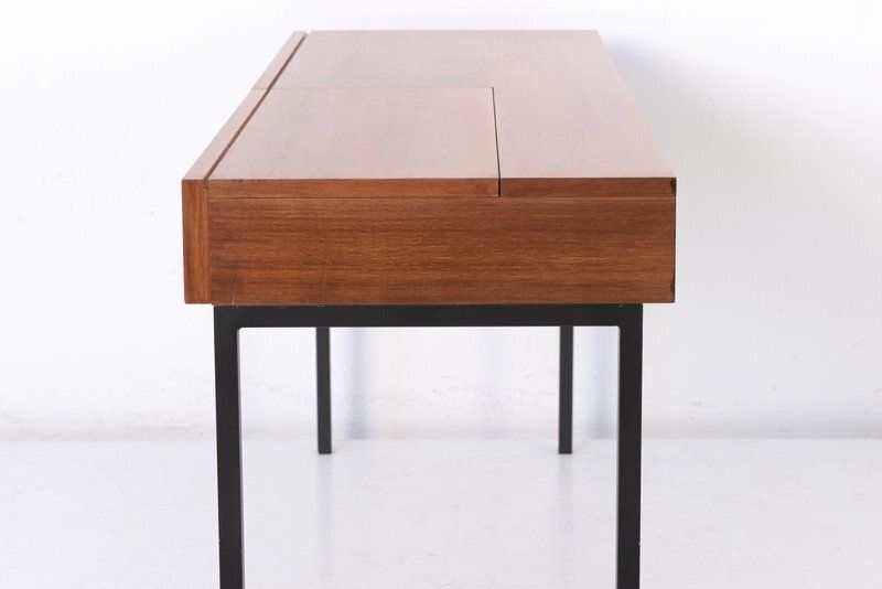 Make Up Dresser In Walnut From Wk Möbel, Germany, 1960 photo vintage