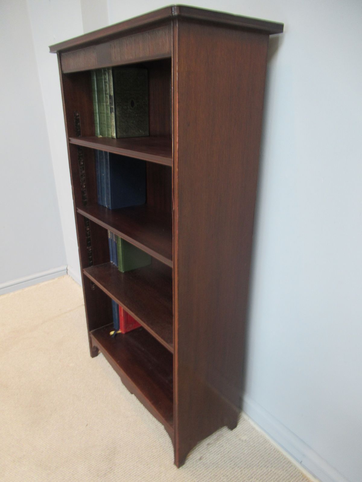 Furniture Mahogany   Open Bookcase 1930s photo