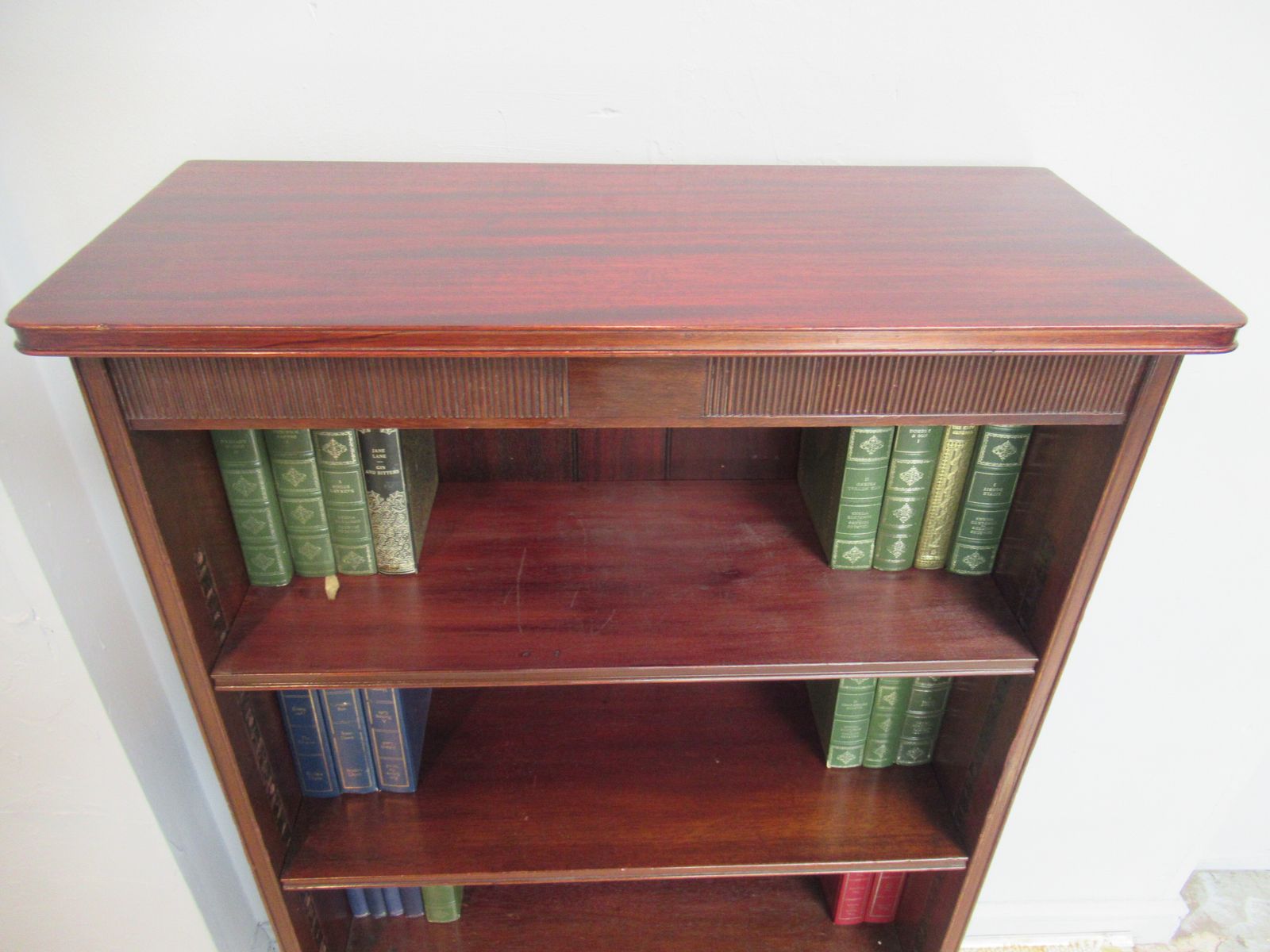 250.0 Mahogany   Open Bookcase 1930s photo