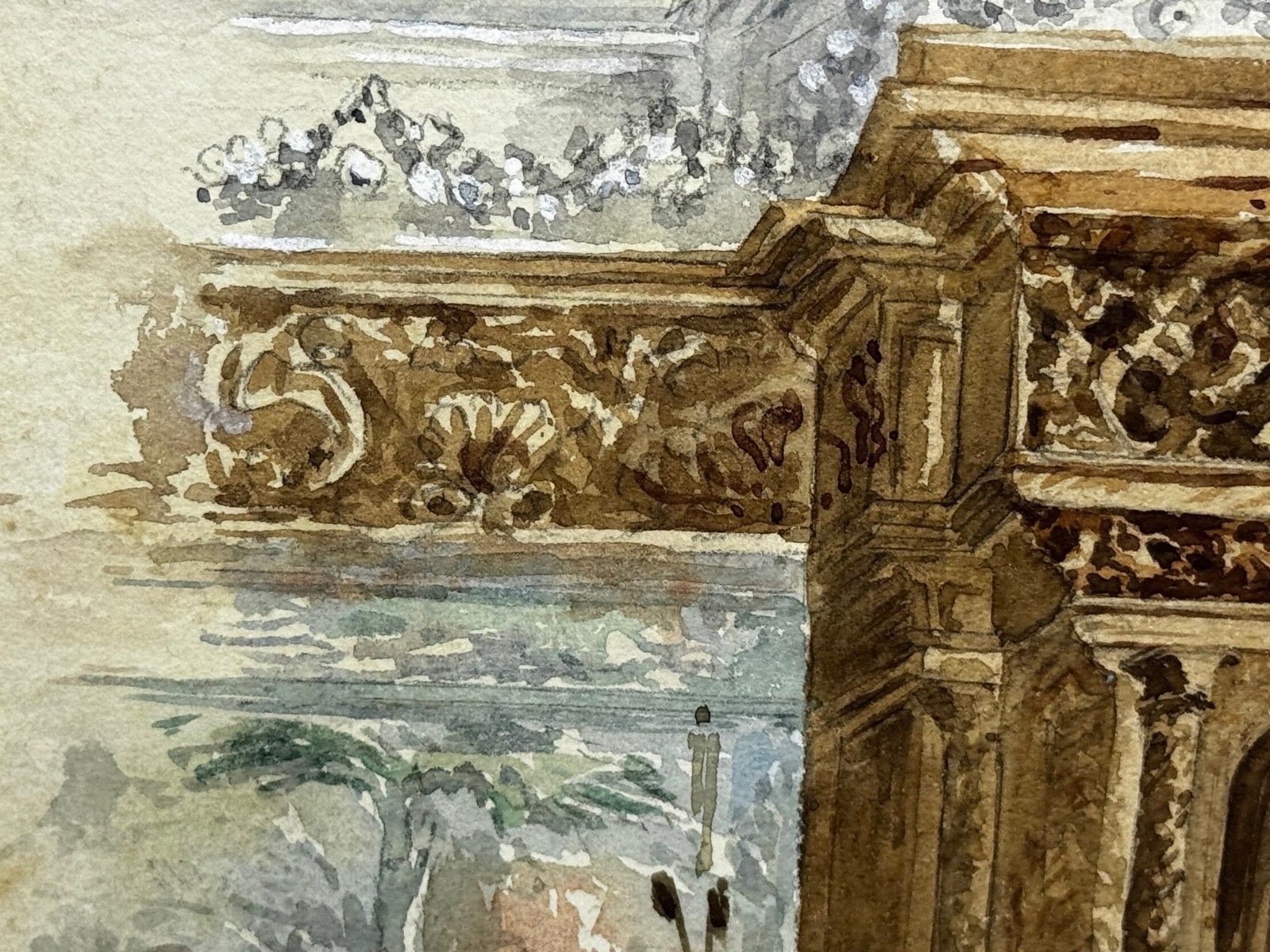 photo buy The Chimneypiece Long Gallery, Westwood House, Westwood Park, Worcestershire