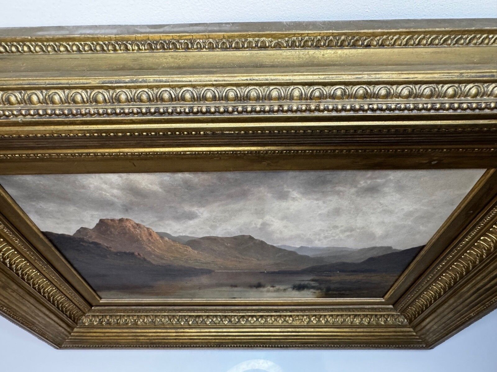 Olieverfschilderij Landschap Windermere Zonsopgang Gesigneerd Door Alfred De Breanski Jr photo buy