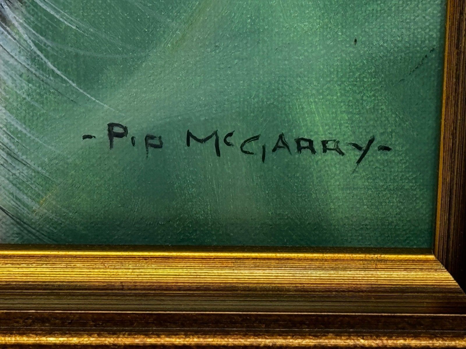 Olieverfschilderij Cheetah Cub Innocence Of The Wild Gesigneerd Door Pip Mcgarry photo Kunst