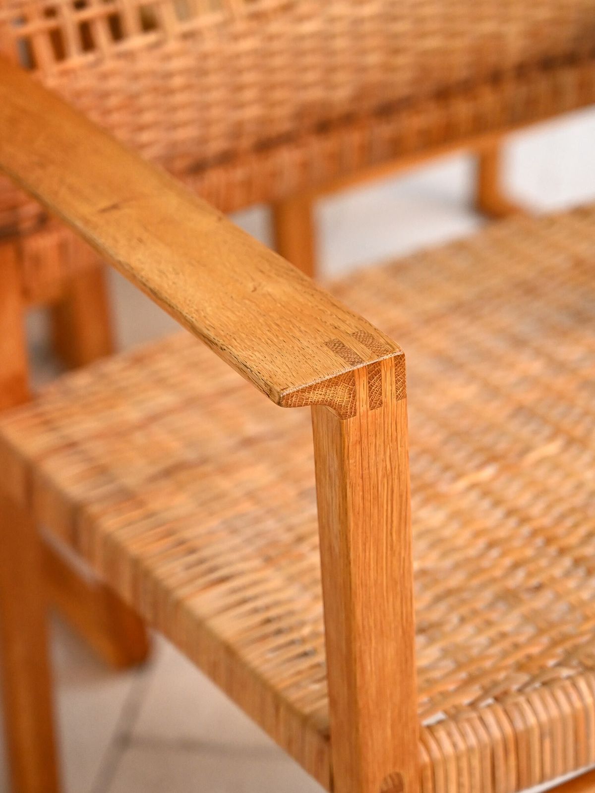 "Bm62" stoelen van Børge Mogensen Lauritsen, ca. jaren 1950 photo for sale