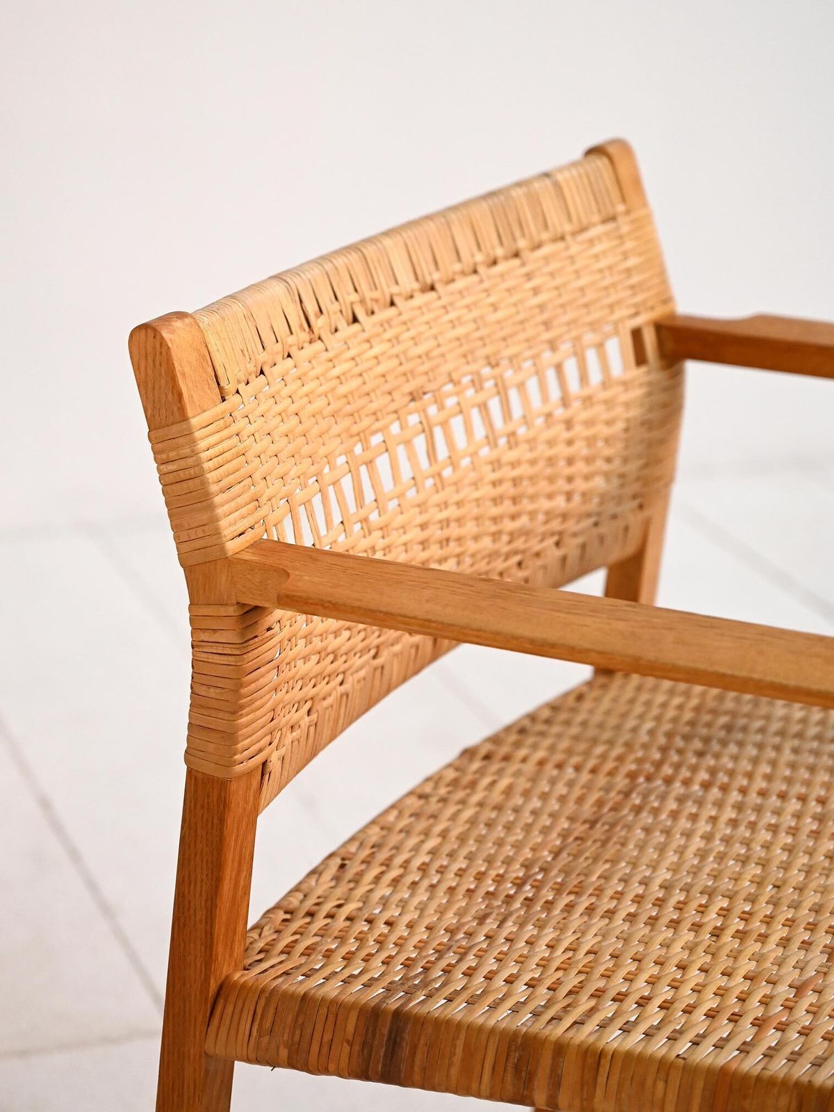 7800.0 “Bm62” Chairs By Børge Mogensen Lauritsen 1950s photo