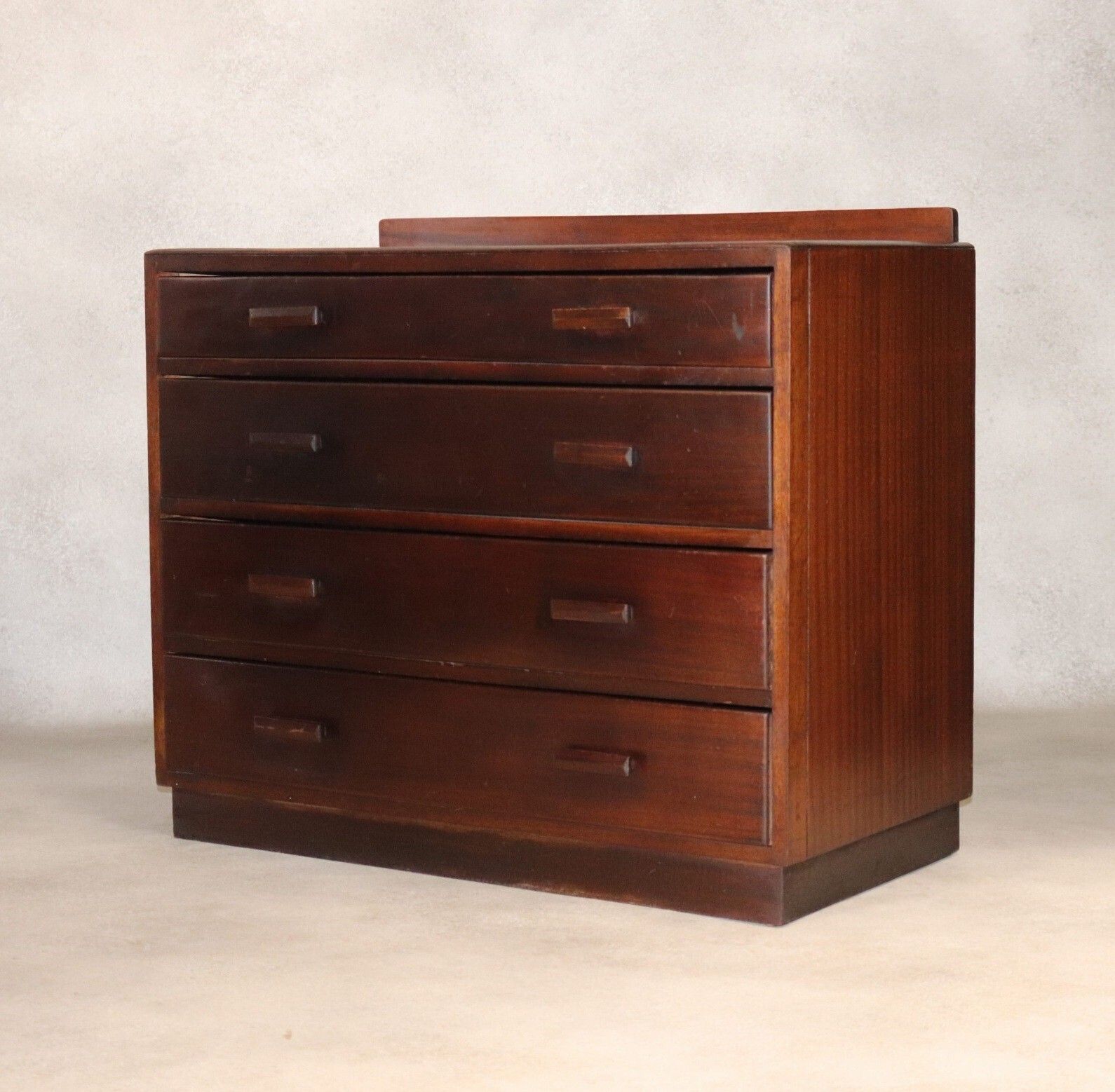 Vintage Mid Century Art Deco Style Utility Chest Of Drawers 1940s
