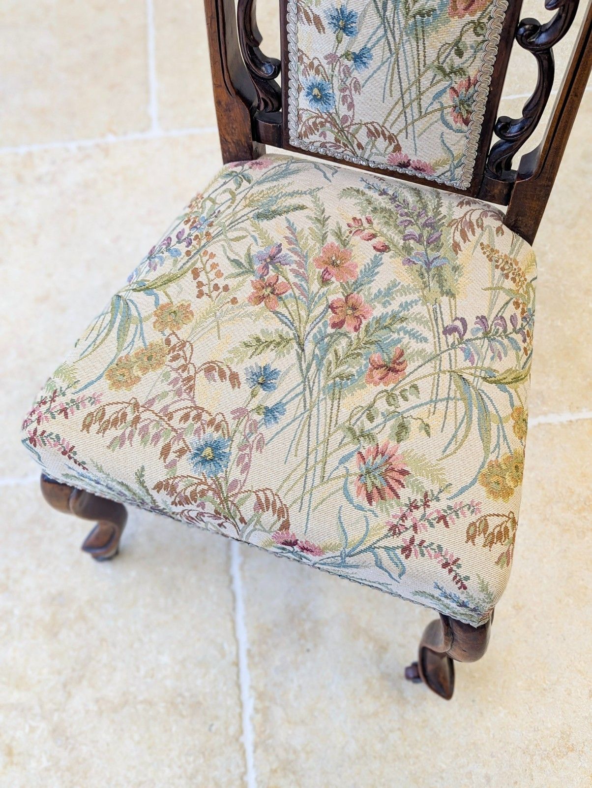 Antique Victorian Walnut Salon Chair C.1880 photo buy