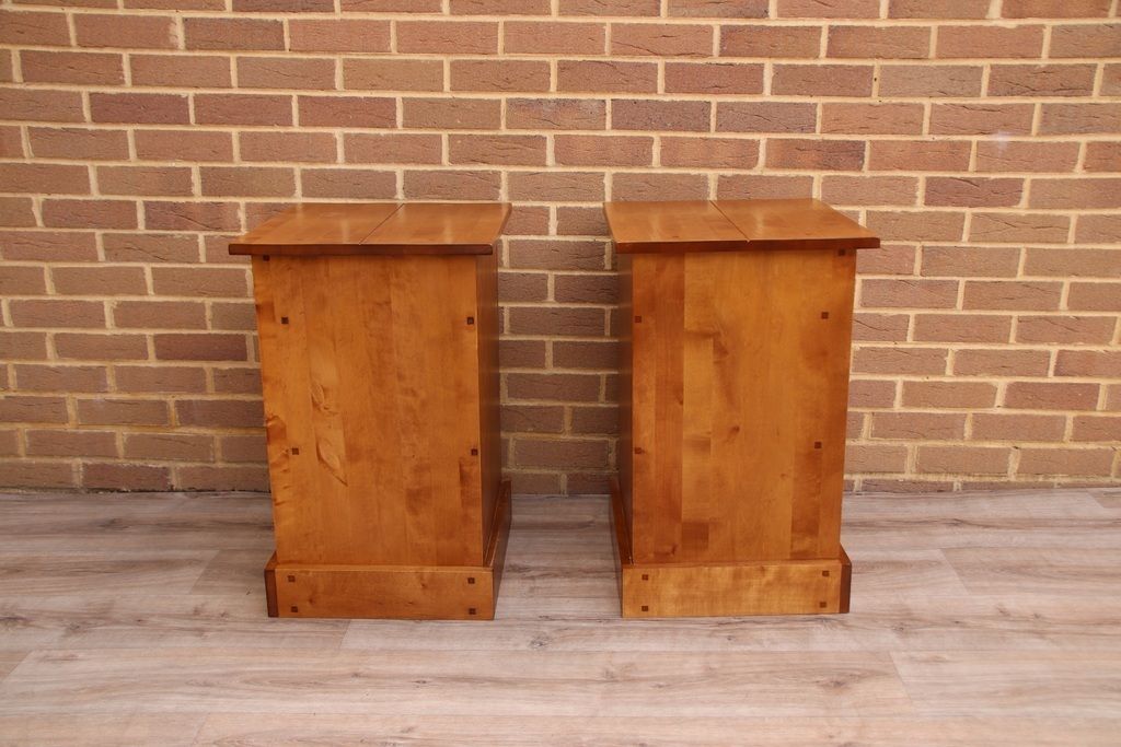 photo furniture Garrat Honey Bedside Tables