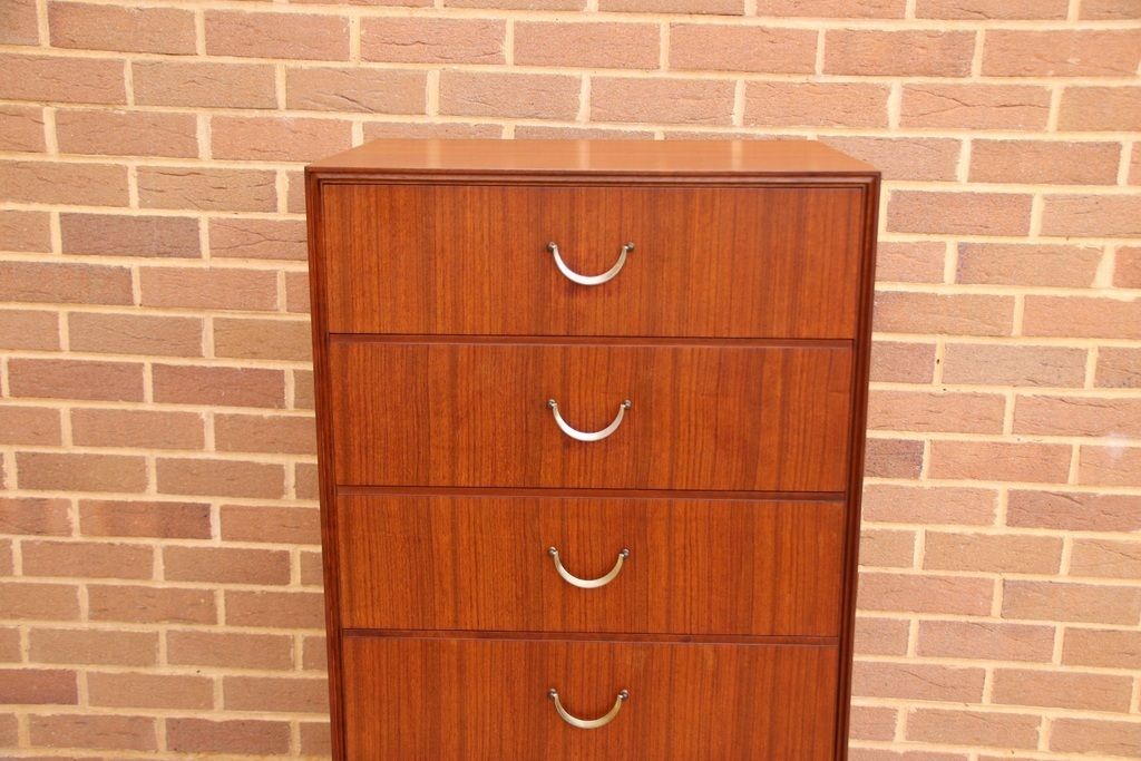 Meredew Mid Century Teak Tallboy photo for sale
