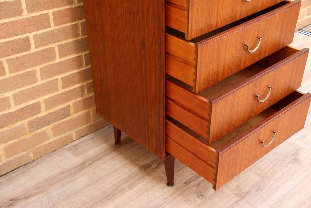 Meredew Mid Century Teak Tallboy photo buy