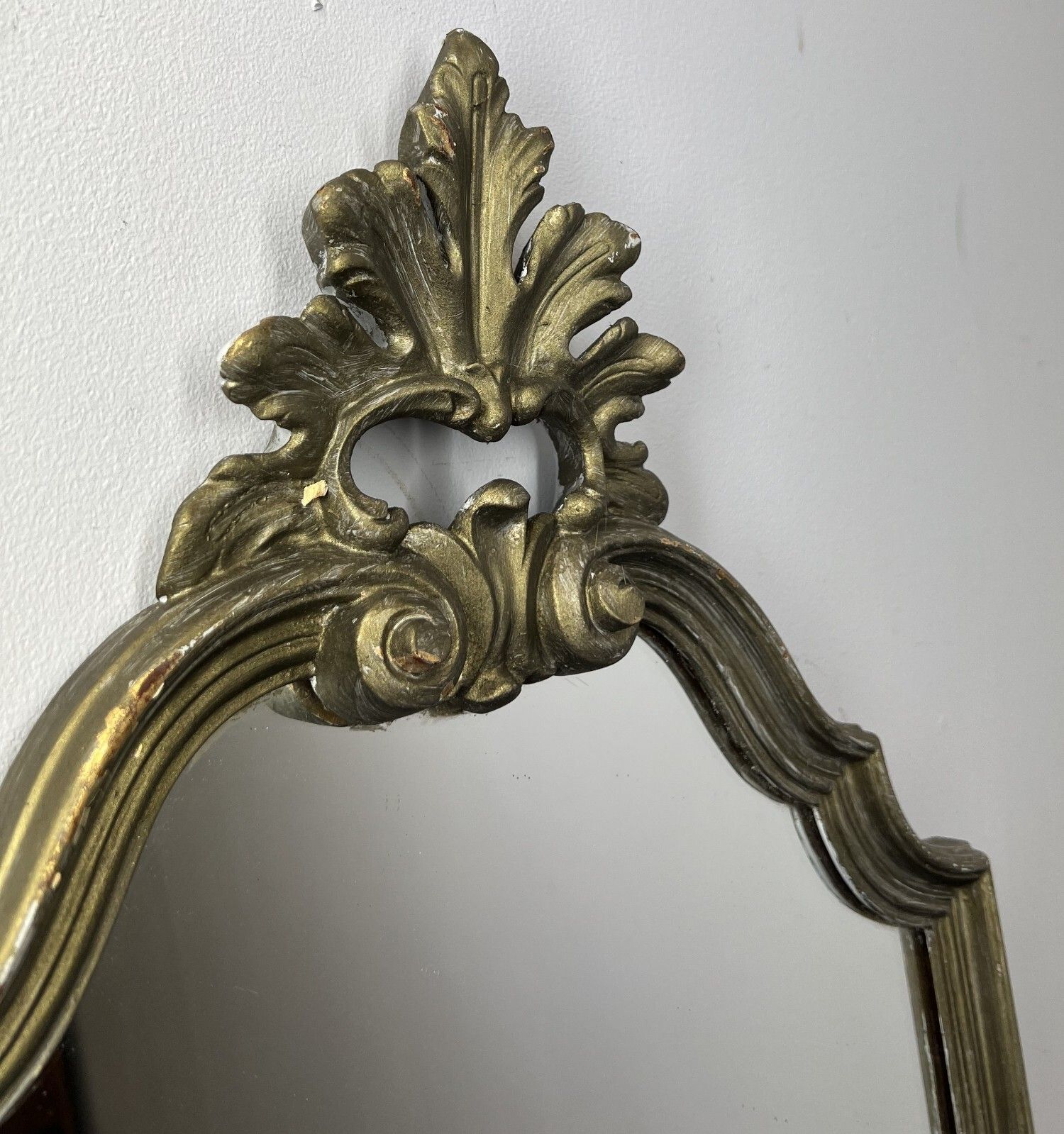 Mirror Vintage French Style Decorative Wall Mirror Ornate Frame Lot 3227 photo furniture