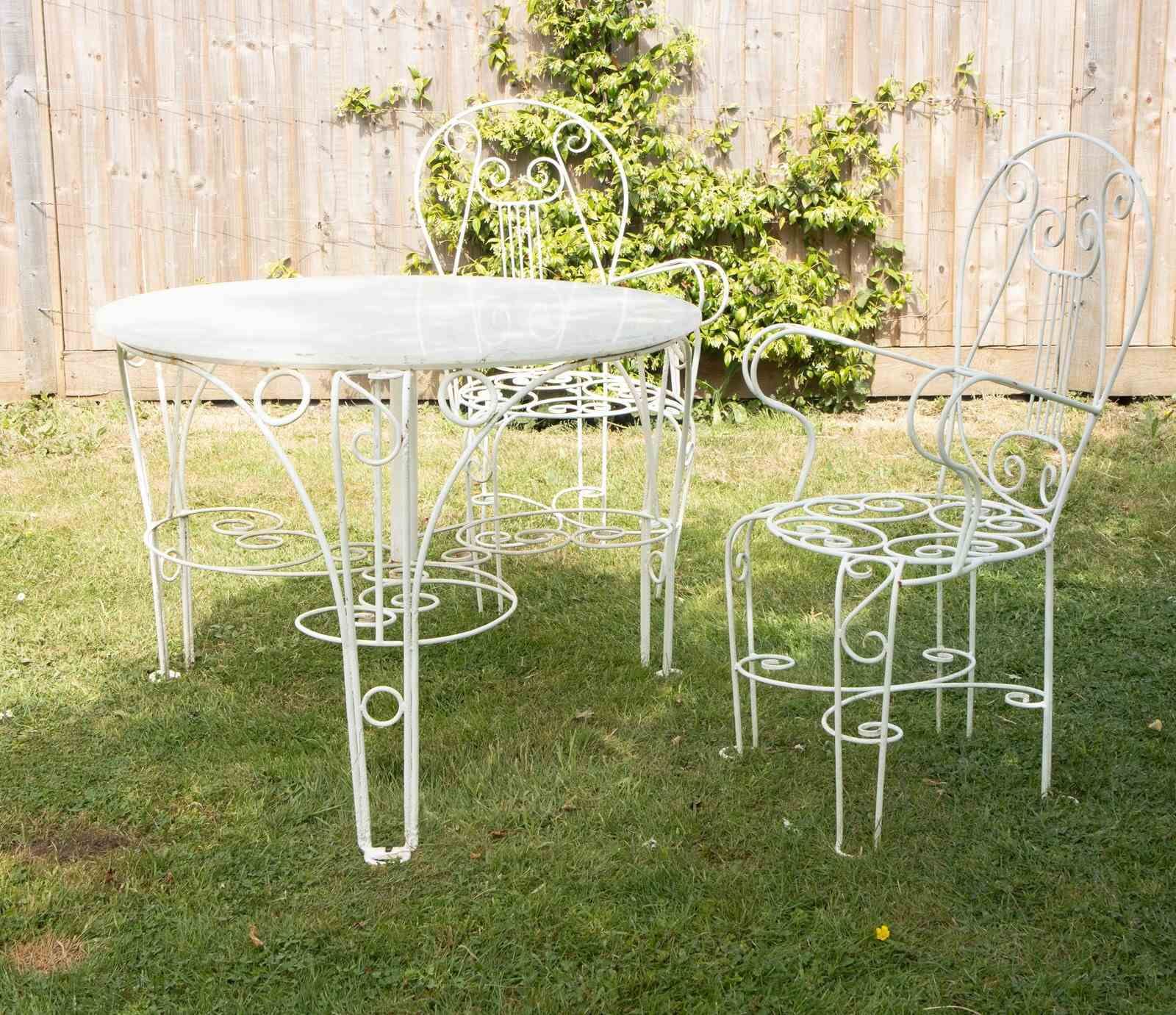220.0 Italian Garden Tables; Two Available photo