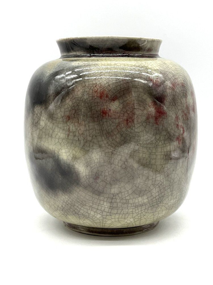 Art Deco Bauhaus Ikora Ceramic Vase By Wmf, Germany, 1930s photo furniture