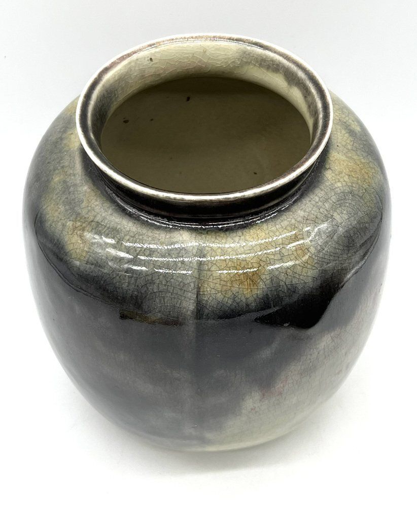 photo furniture Art Deco Bauhaus Ikora Ceramic Vase By Wmf, Germany, 1930s