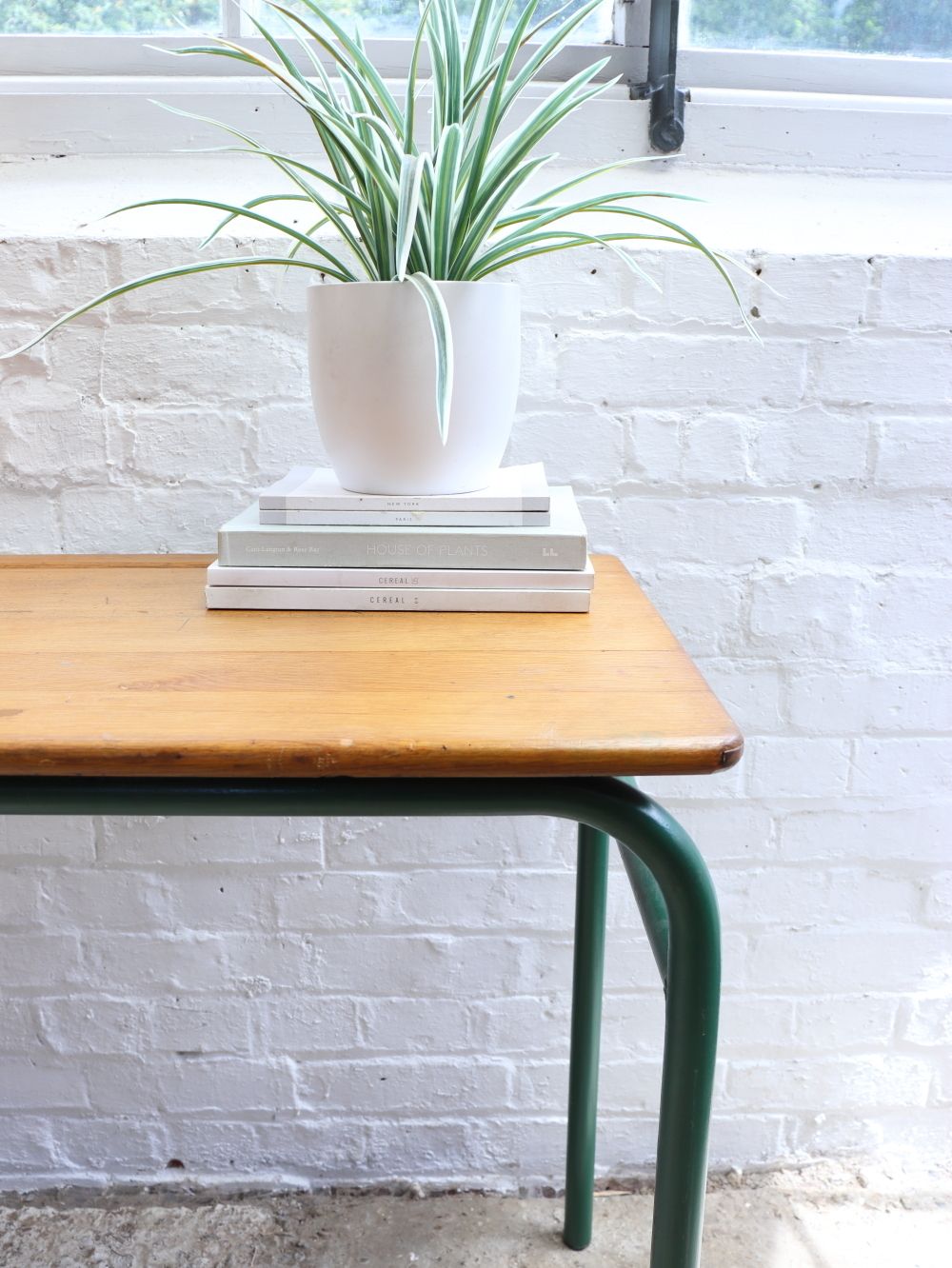 Vintage French Double School Desk photo 325.0